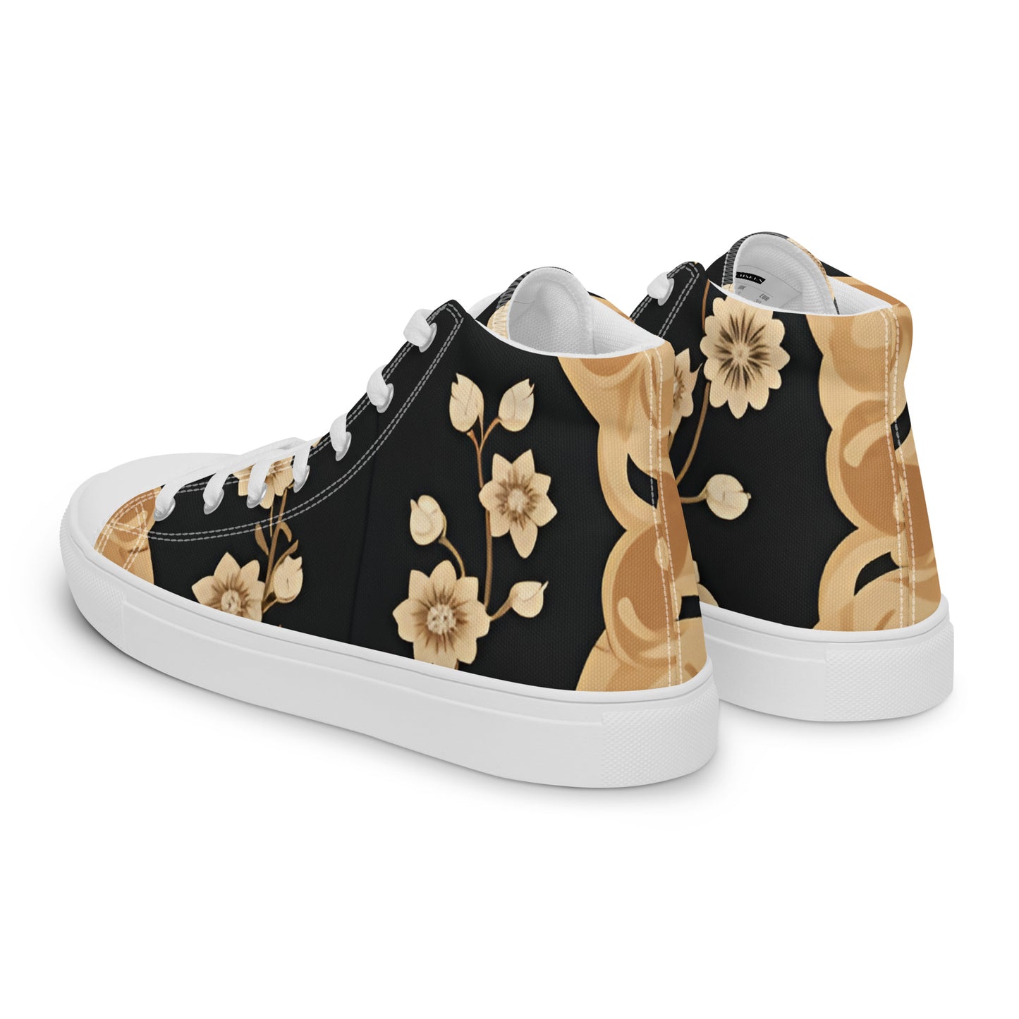 Women’s high top canvas shoes