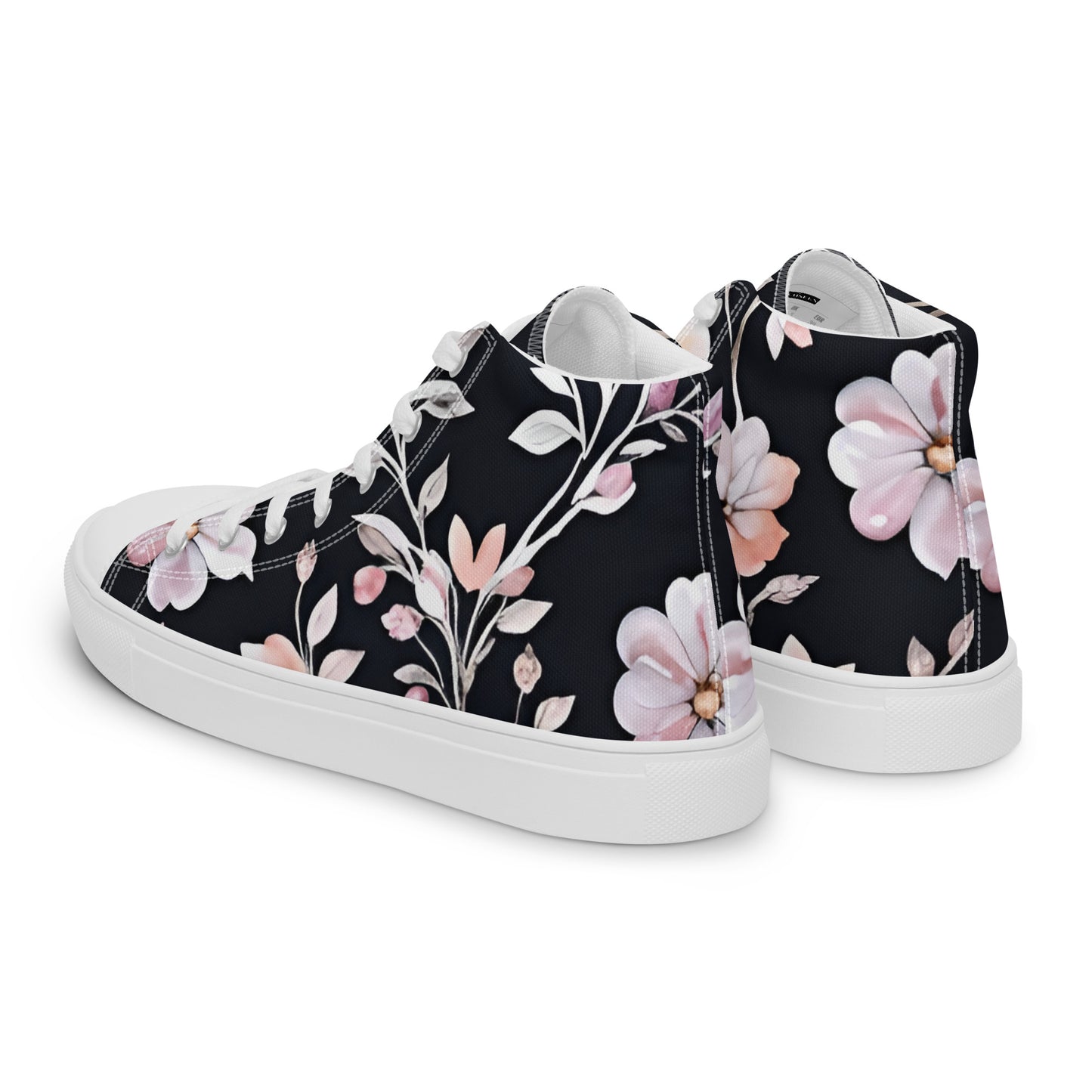 Women’s high top canvas shoes