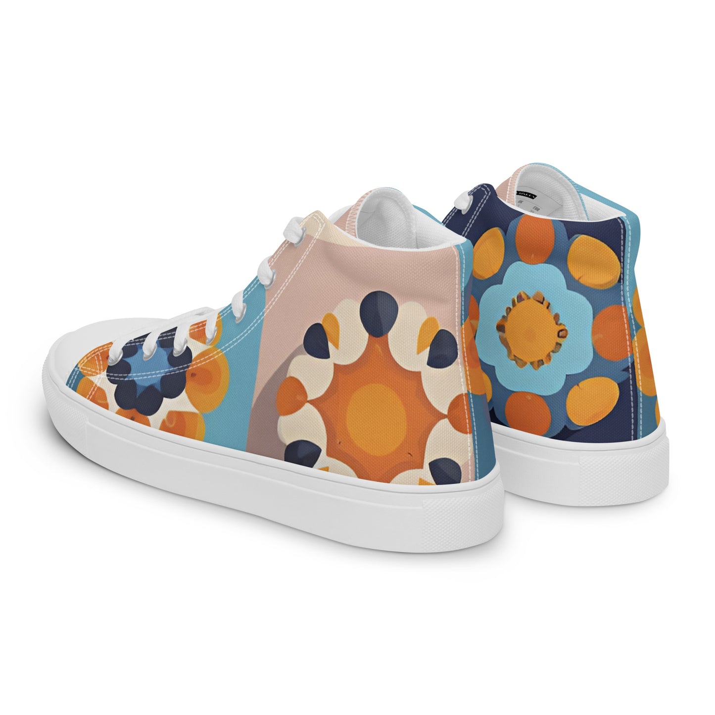 Women’s high top canvas shoes