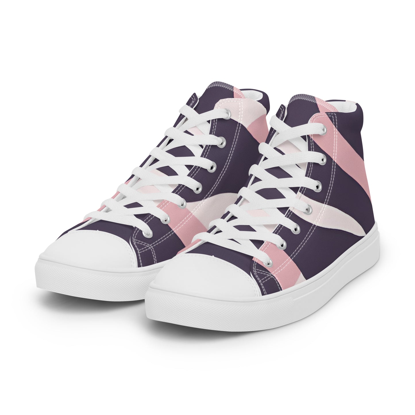 Women’s high top canvas shoes