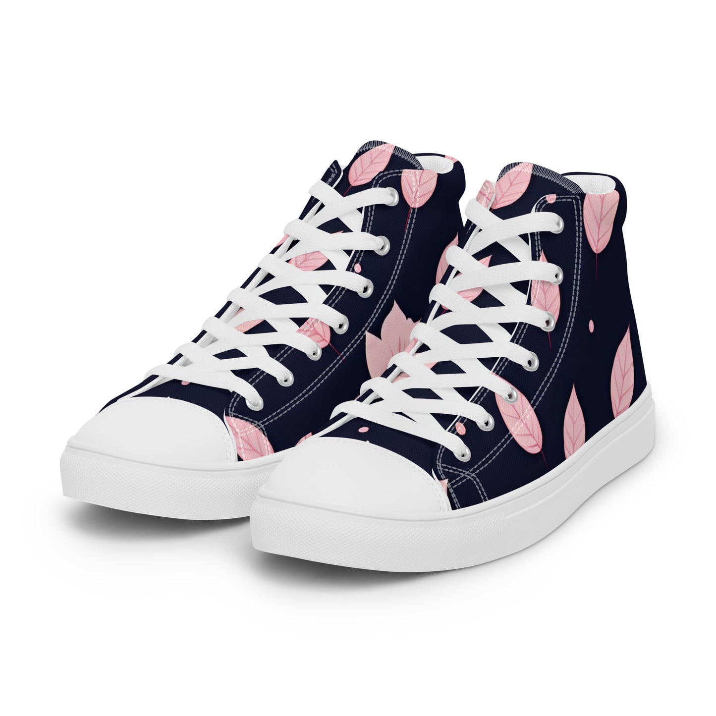 Women’s high top canvas shoes