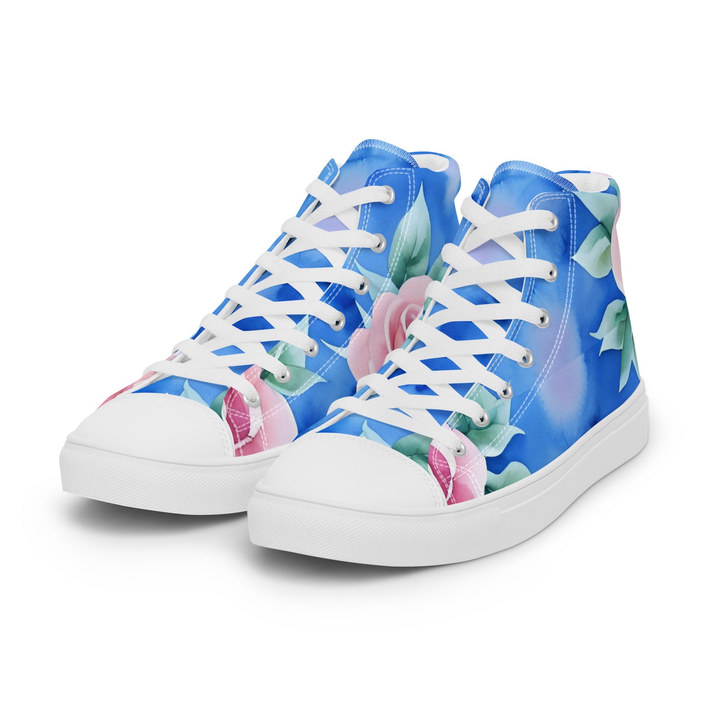 Women’s high top canvas shoes