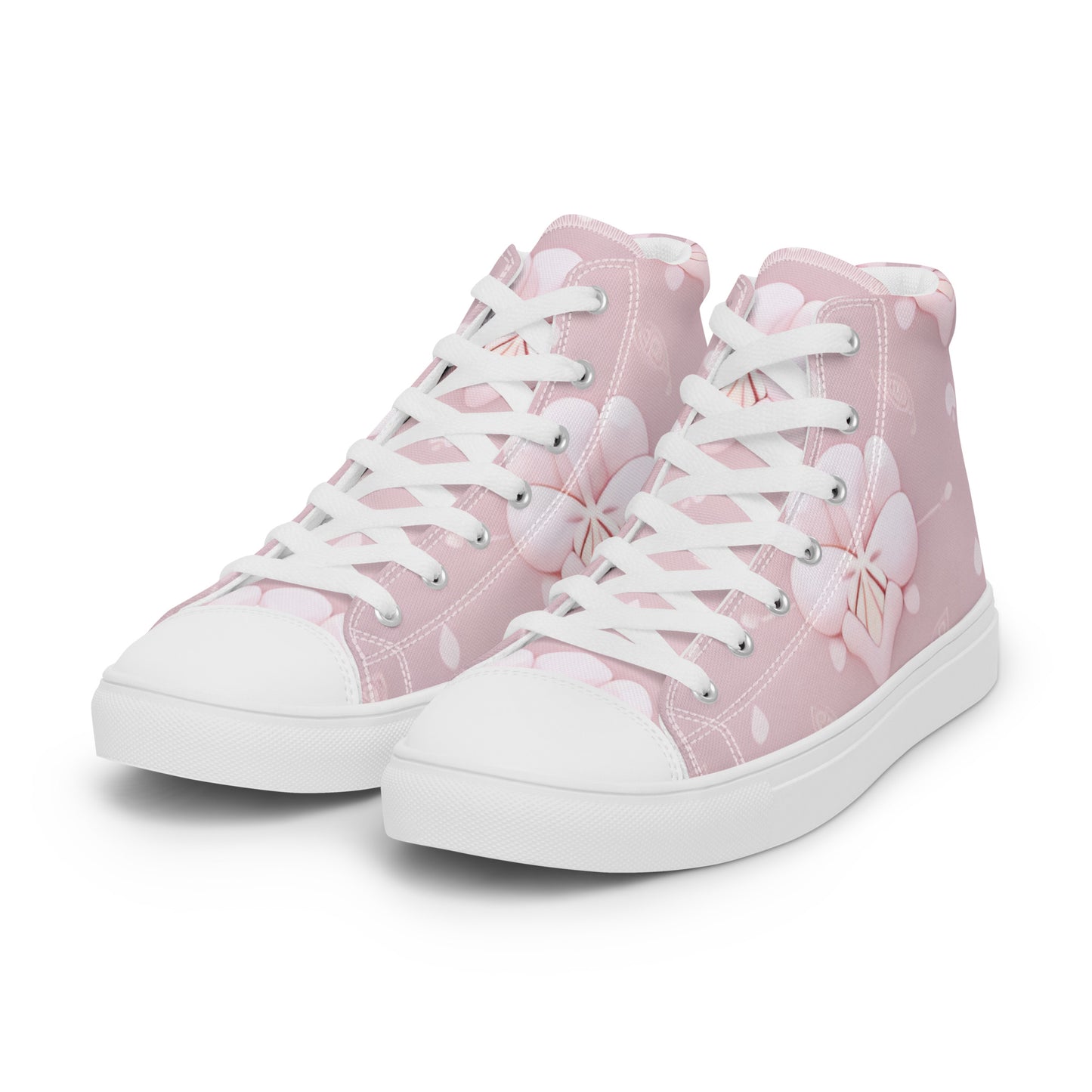 Women’s high top canvas shoes