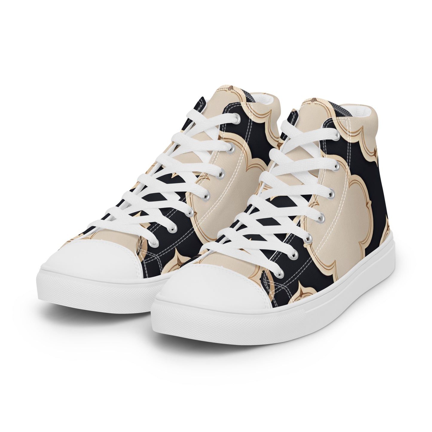 Women’s high top canvas shoes