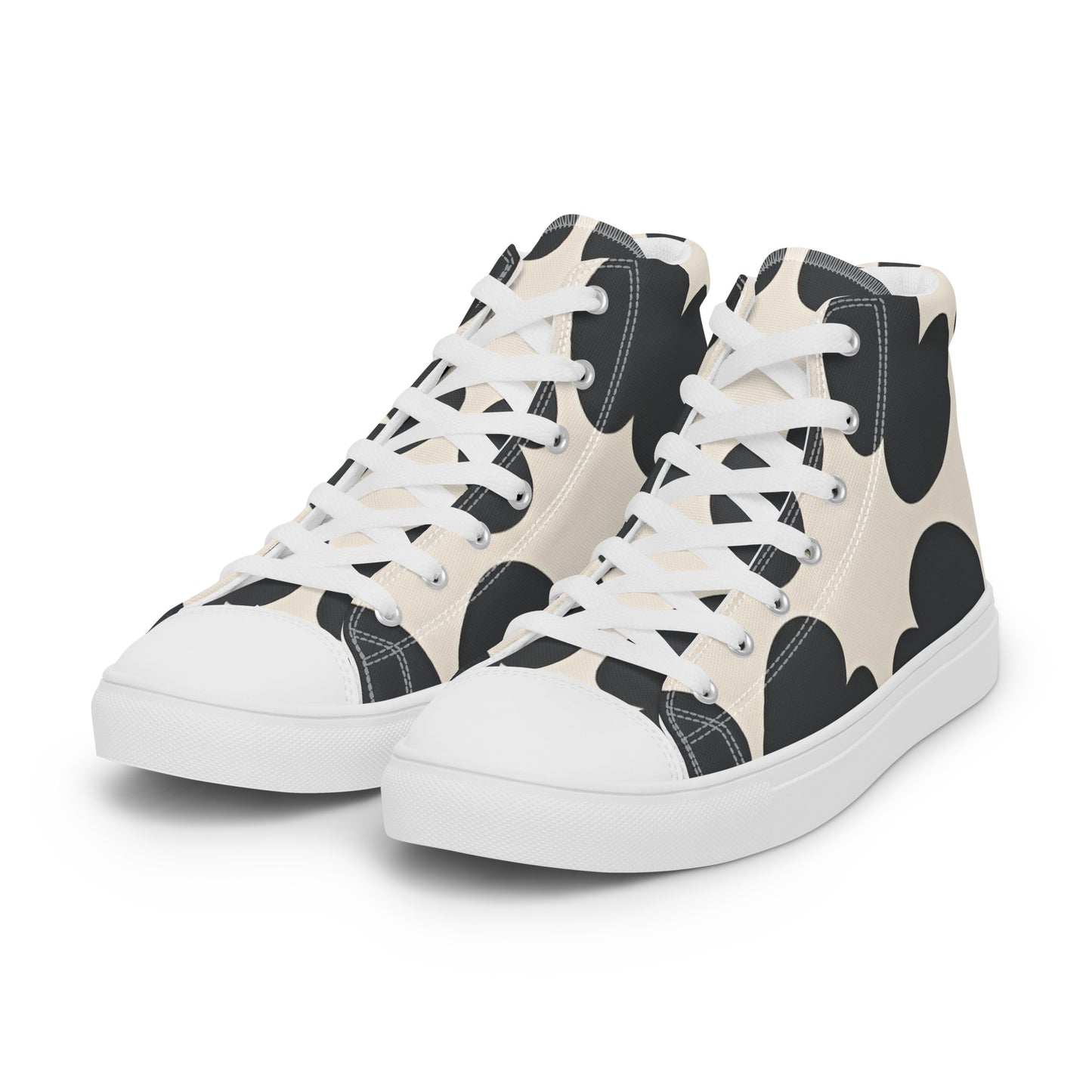 Women’s high top canvas shoes