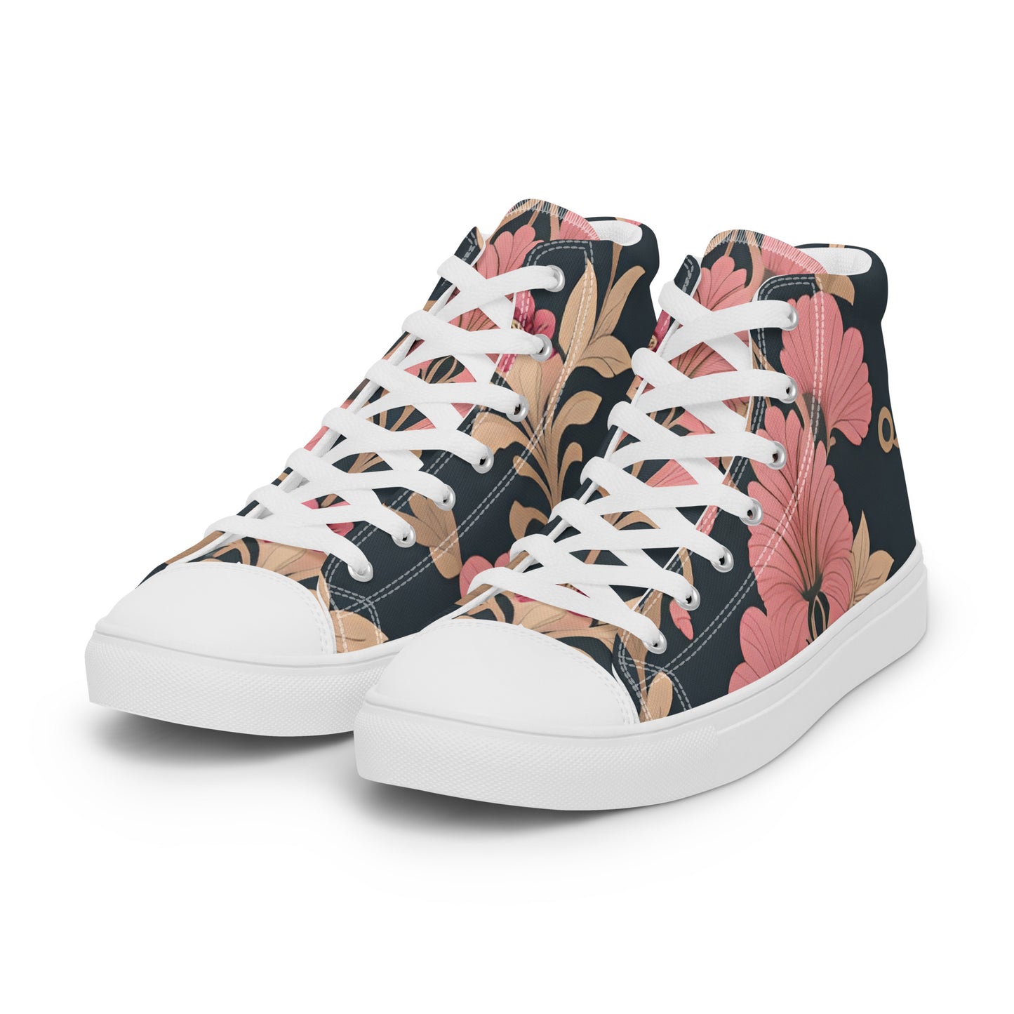 Women’s high top canvas shoes