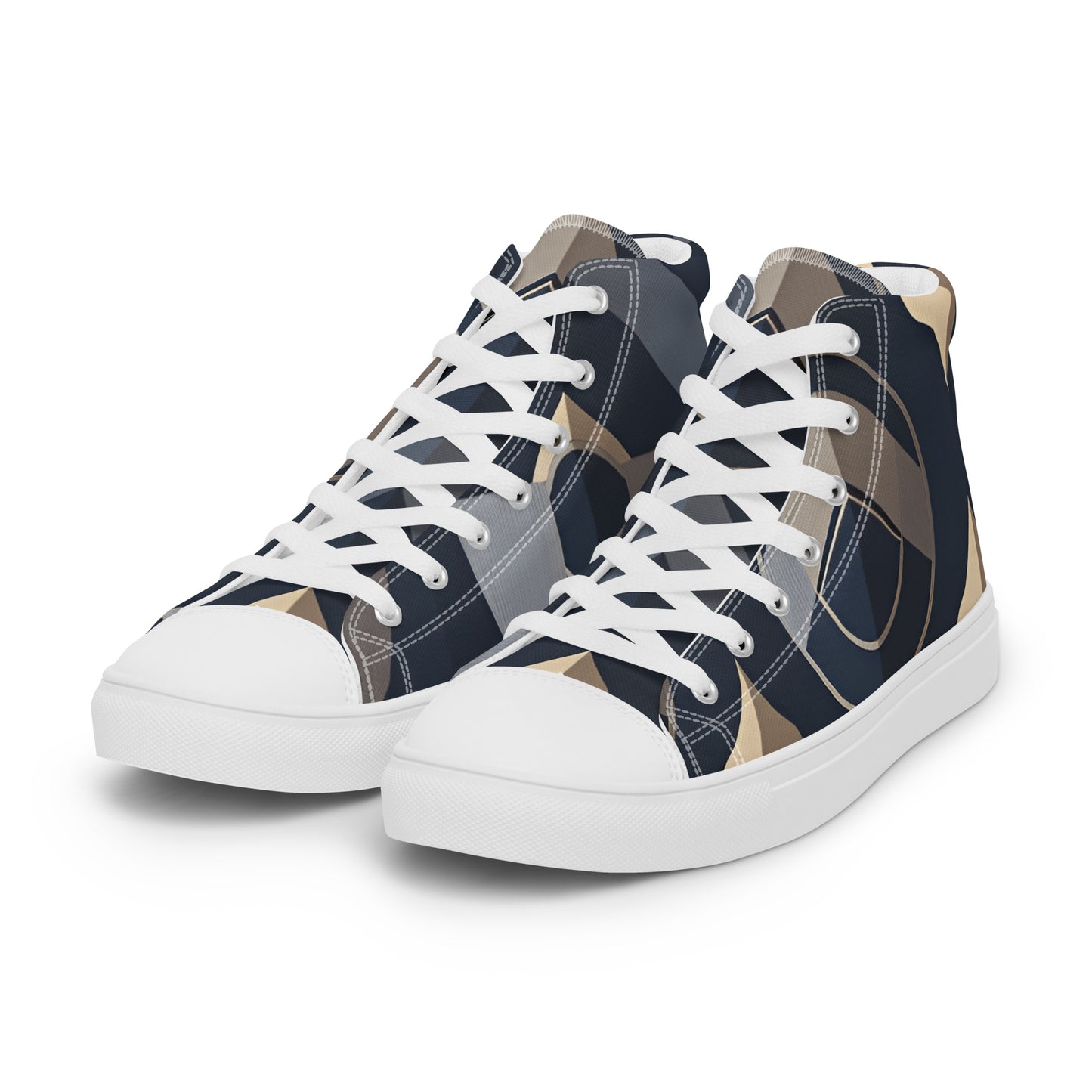 Women’s high top canvas shoes