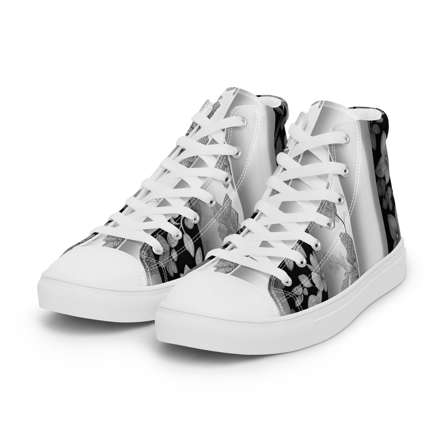 Women’s high top canvas shoes