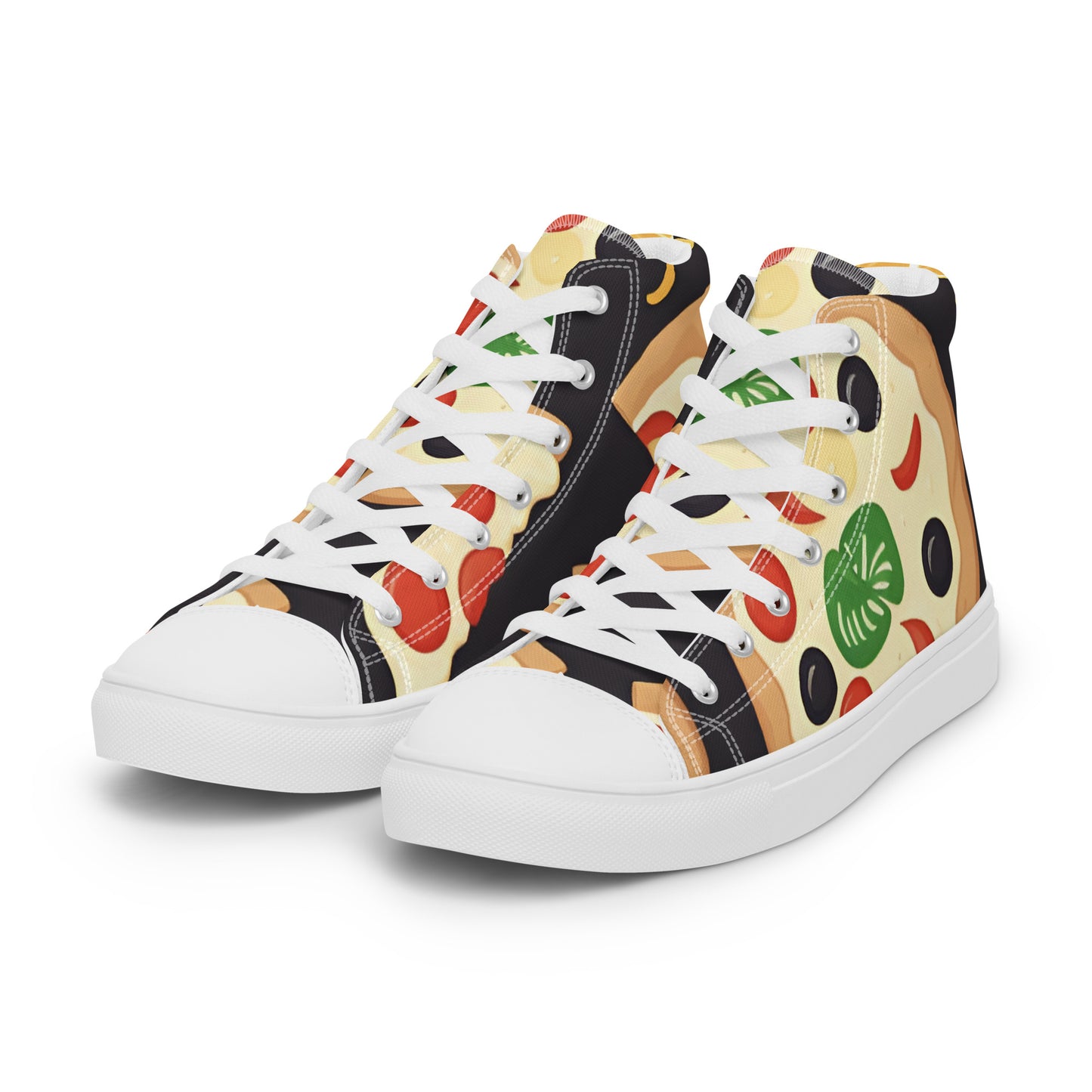 Women’s high top canvas shoes