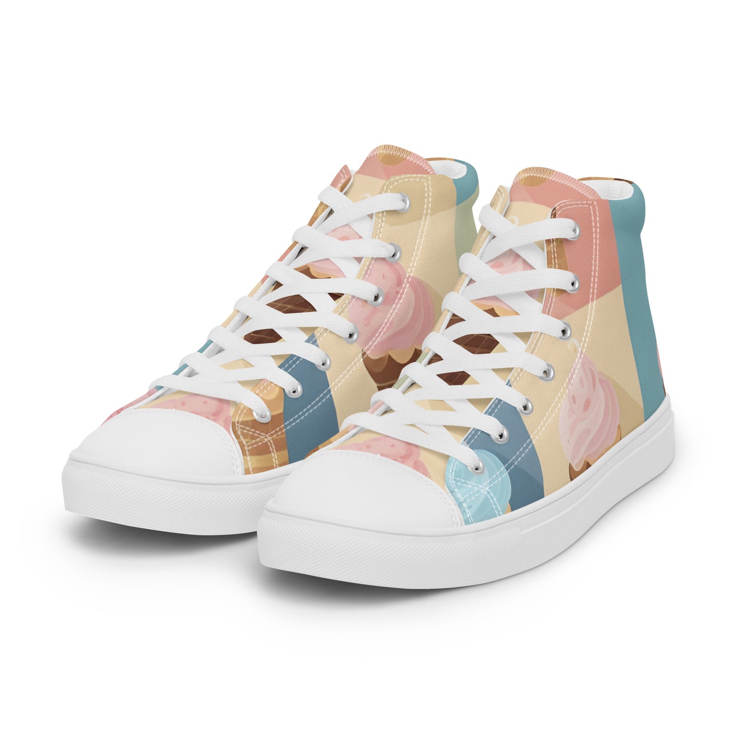 Women’s high top canvas shoes