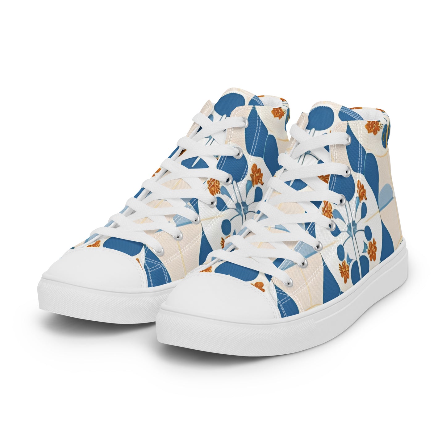 Women’s high top canvas shoes