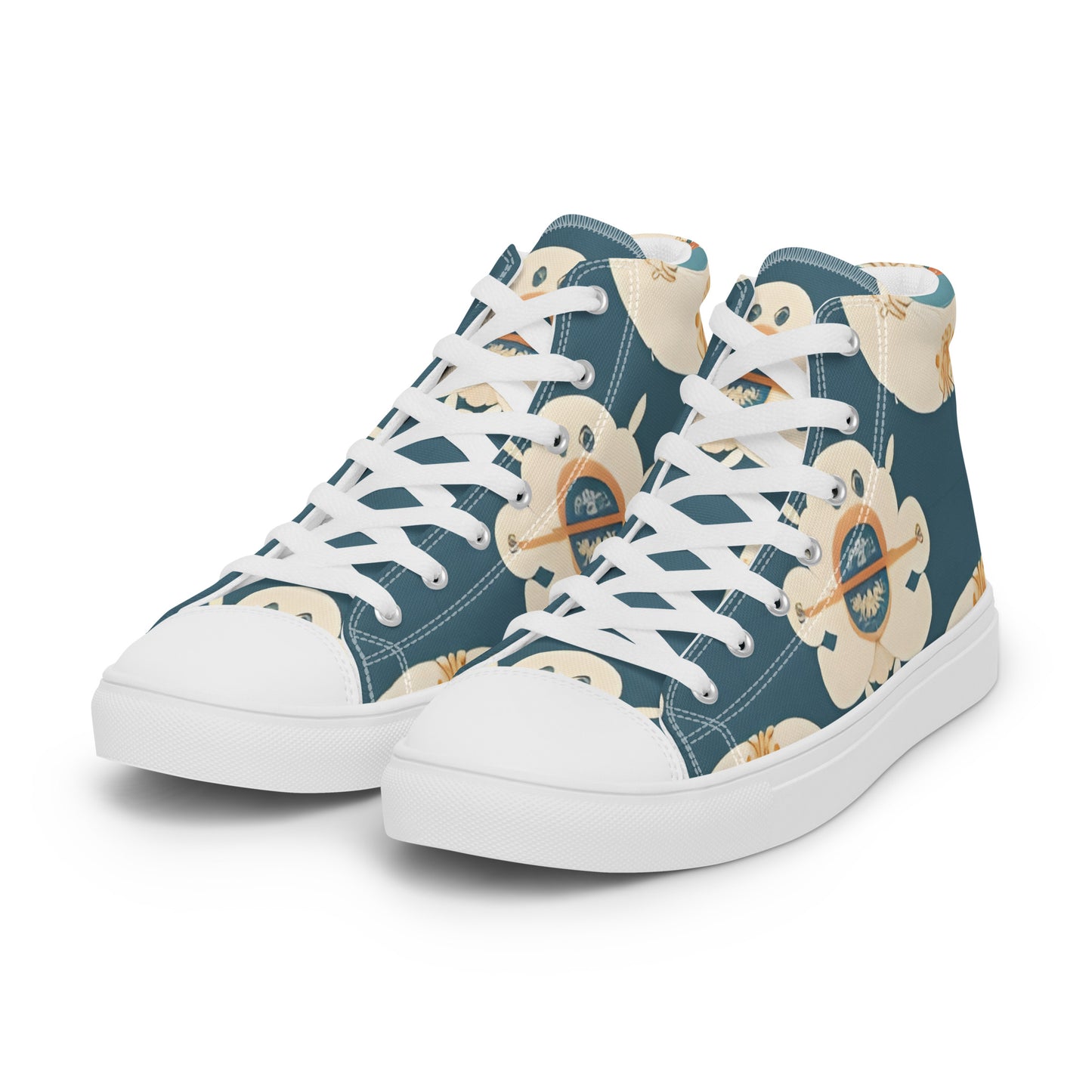 Women’s high top canvas shoes