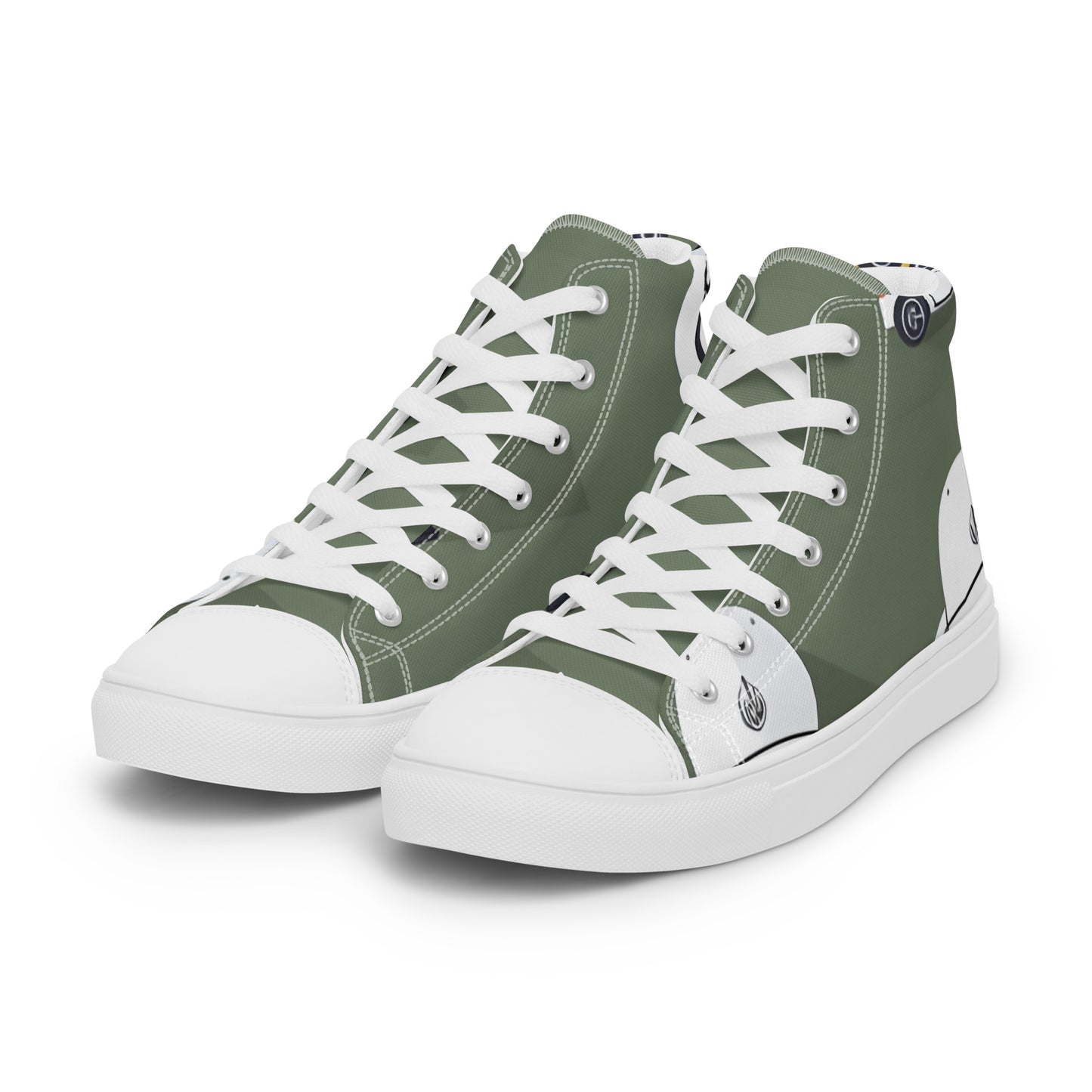 Women’s high top canvas shoes