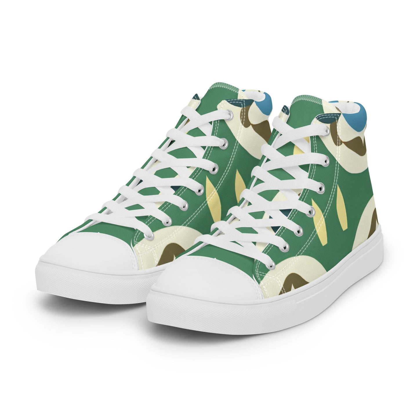 Women’s high top canvas shoes