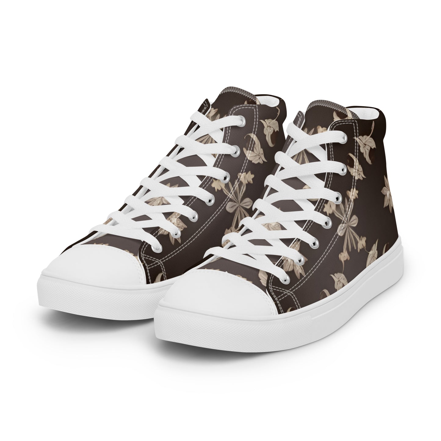 Women’s high top canvas shoes