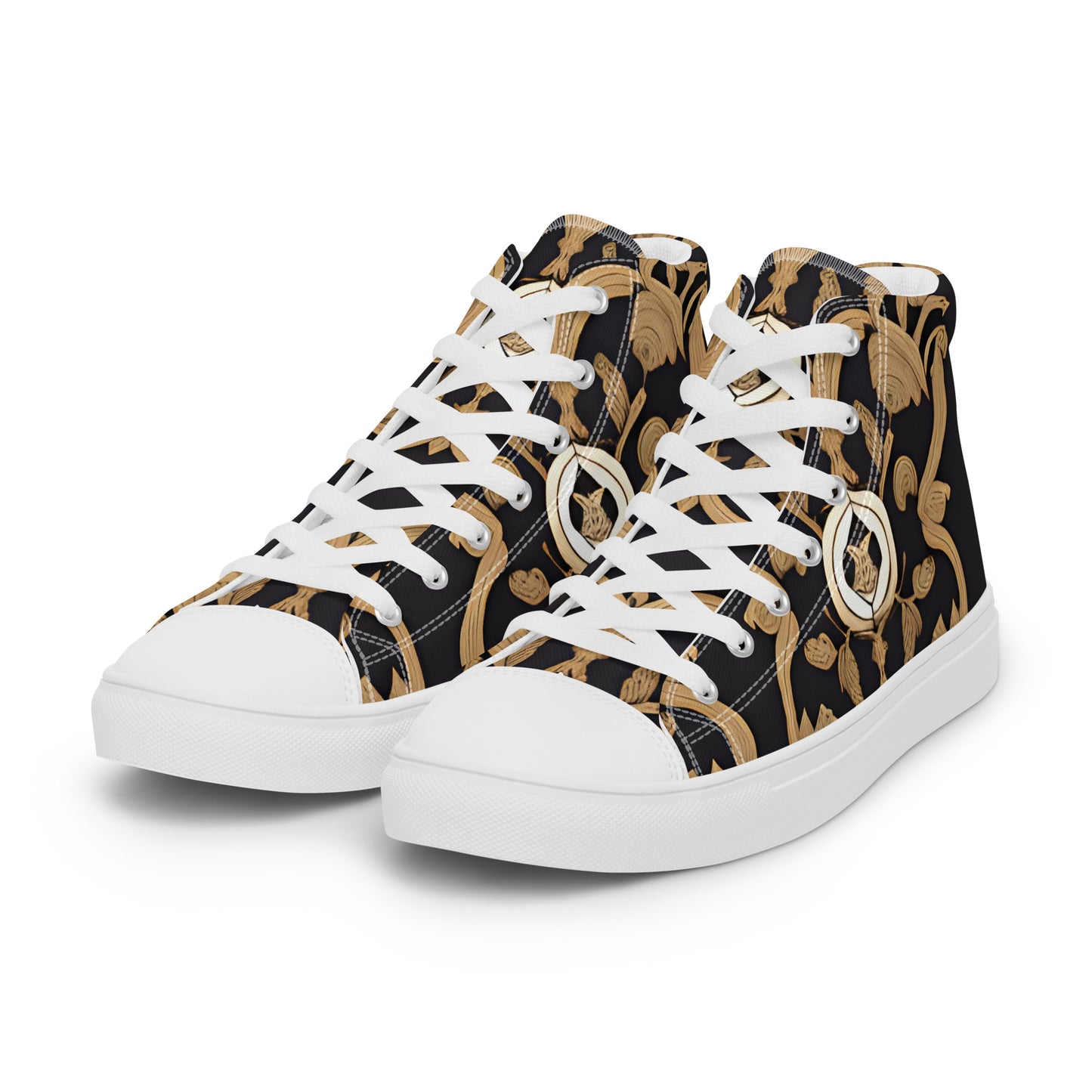 Women’s high top canvas shoes