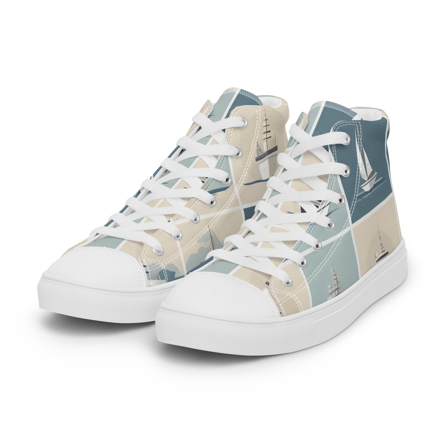 Women’s high top canvas shoes