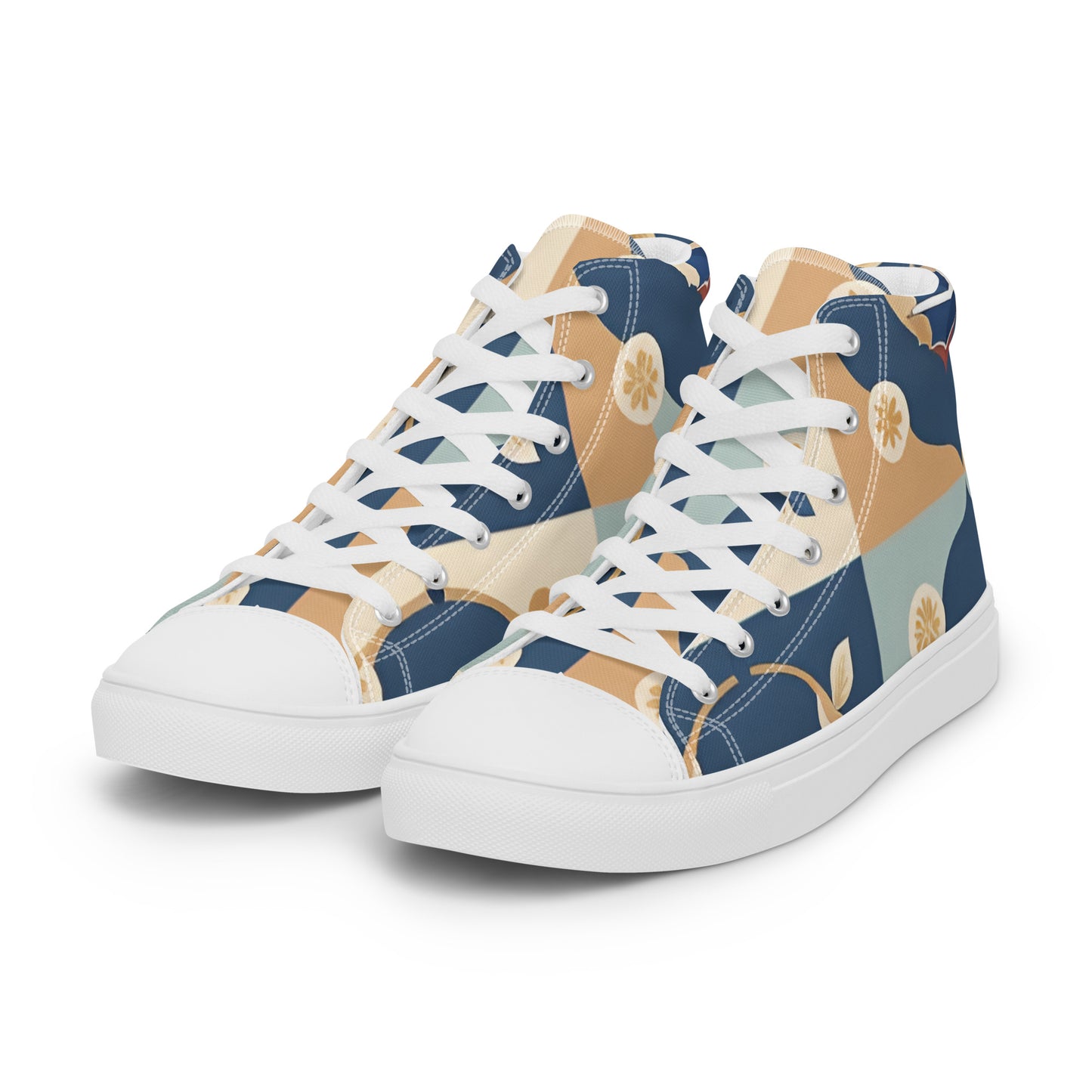 Women’s high top canvas shoes