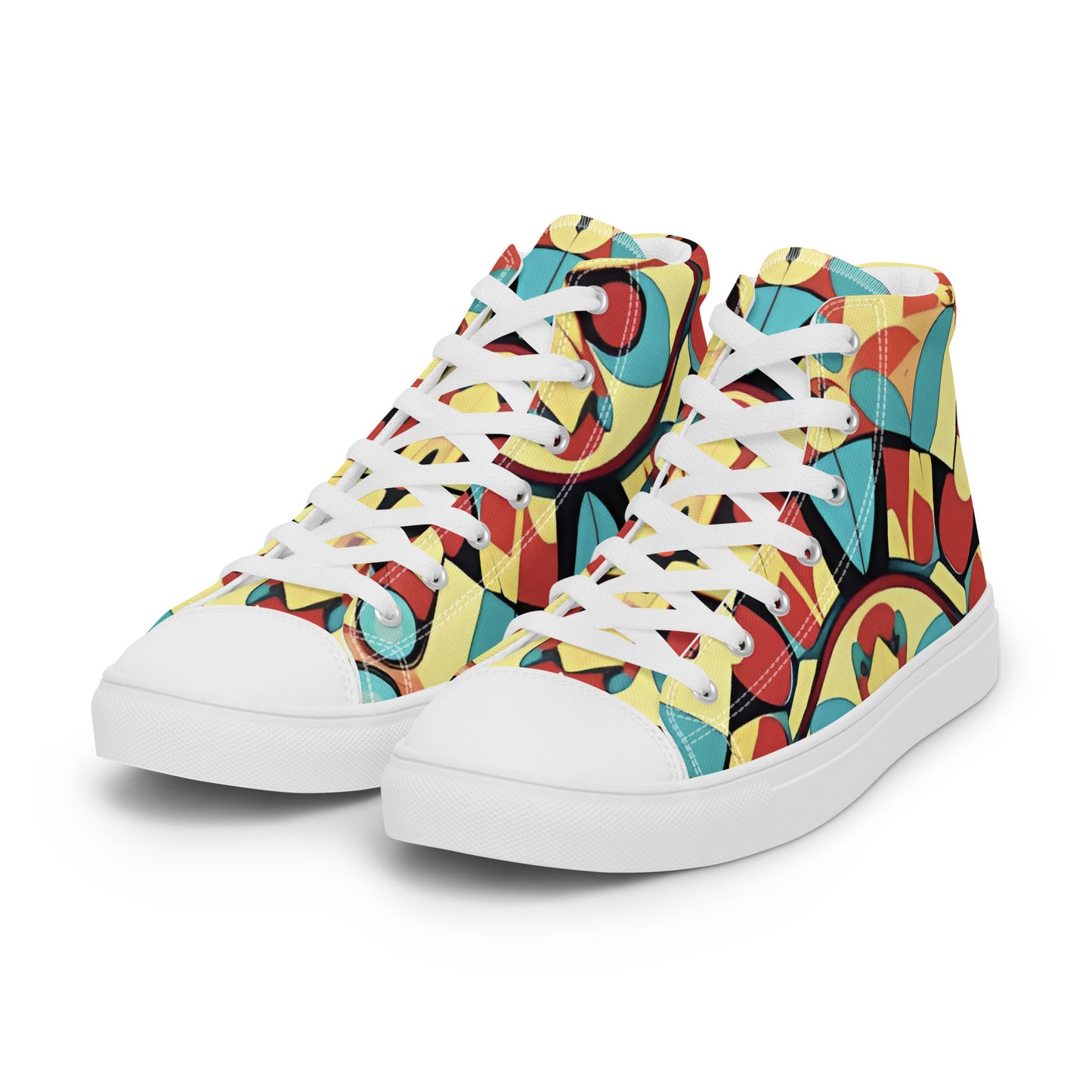 Women’s high top canvas shoes