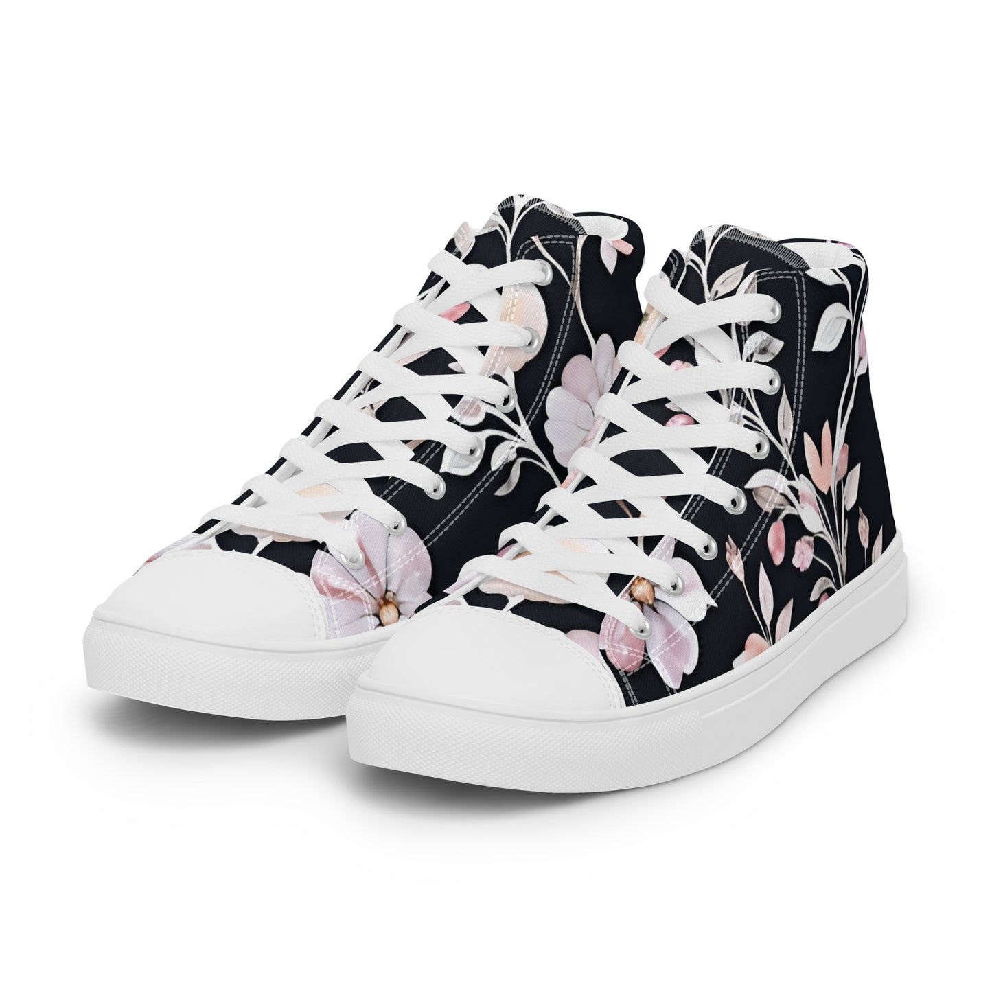 Women’s high top canvas shoes