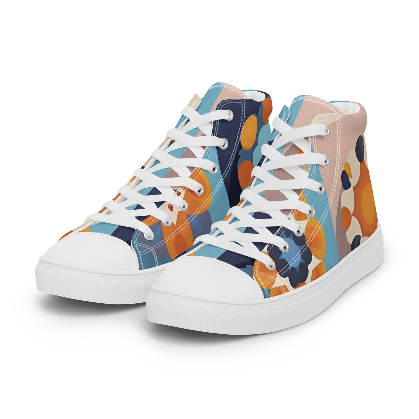 Women’s high top canvas shoes