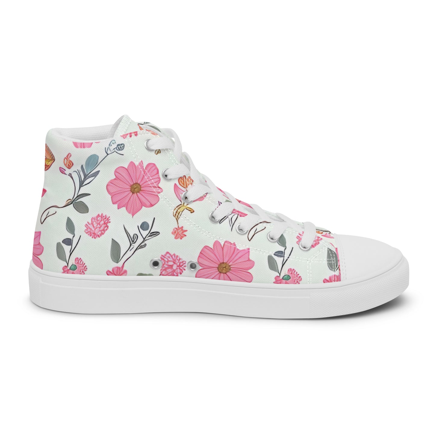 Women’s high top canvas shoes