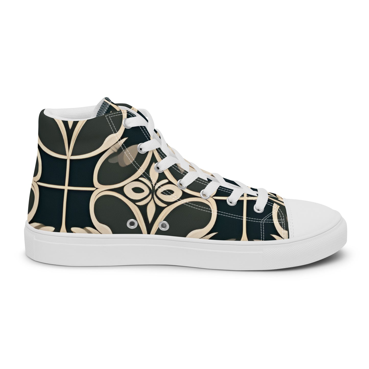 Women’s high top canvas shoes