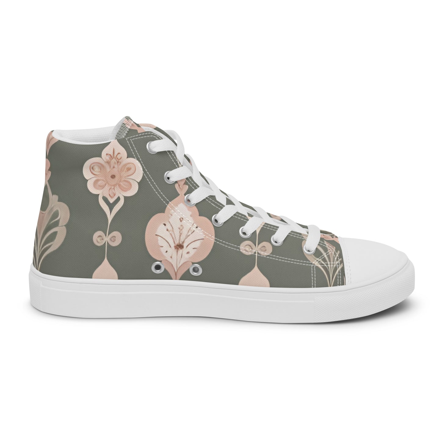 Women’s high top canvas shoes