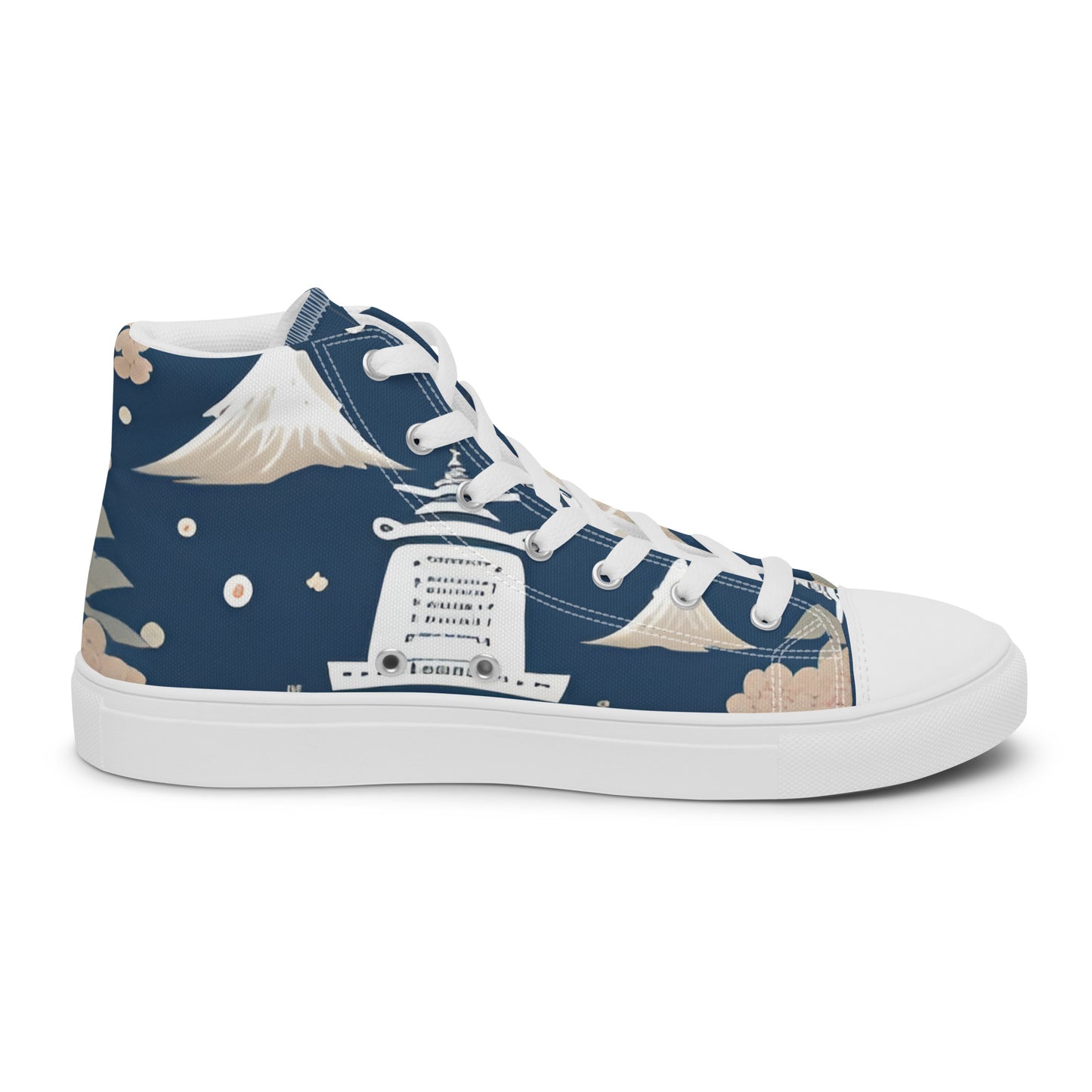 Women’s high top canvas shoes