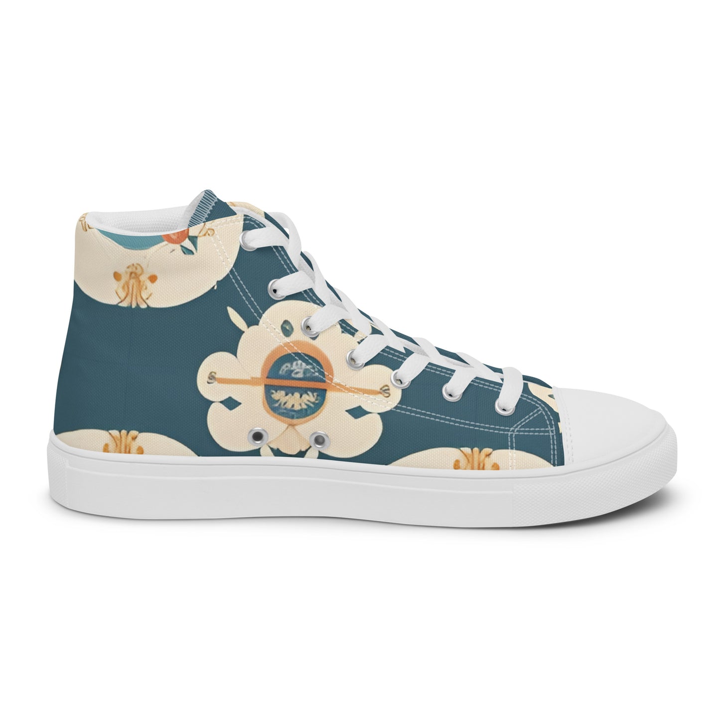 Women’s high top canvas shoes