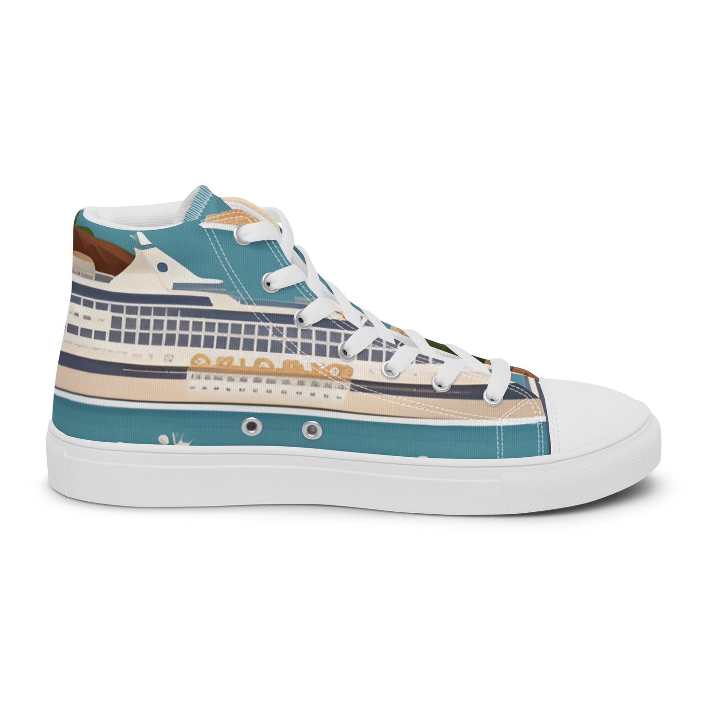 Women’s high top canvas shoes