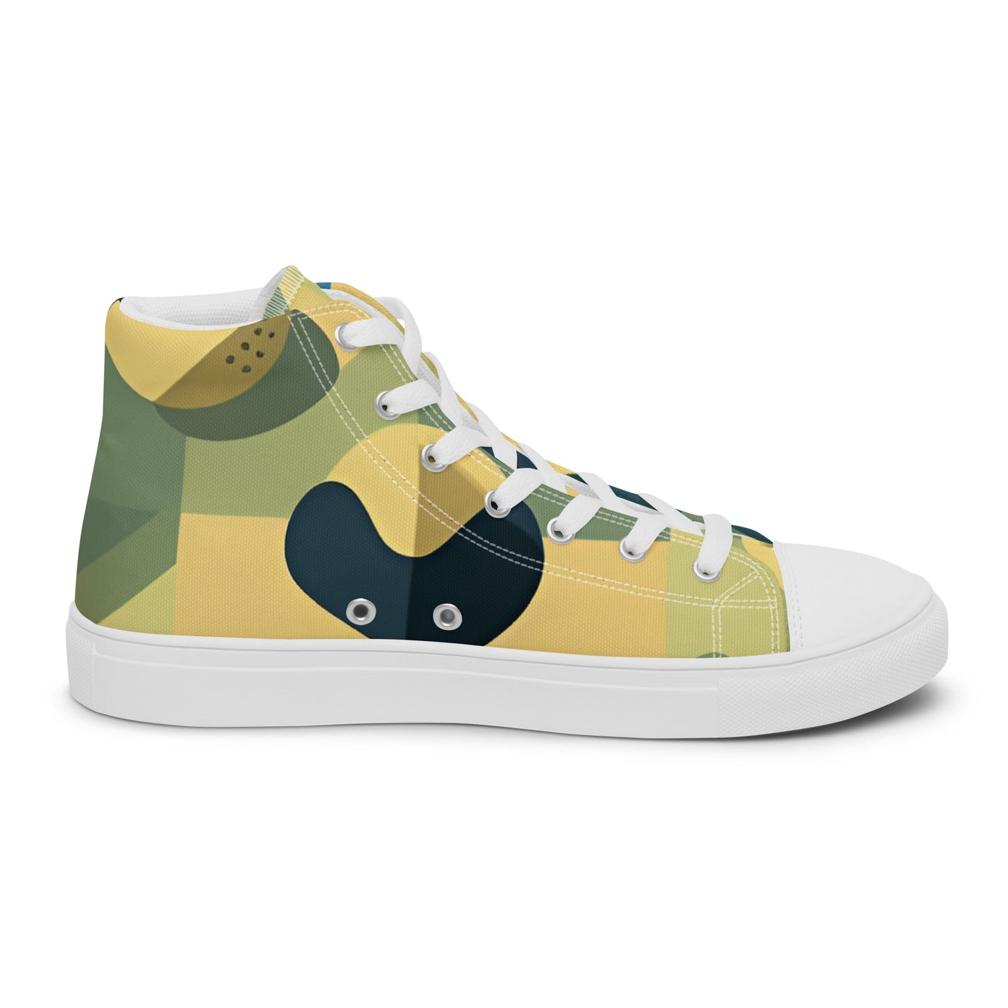 Women’s high top canvas shoes