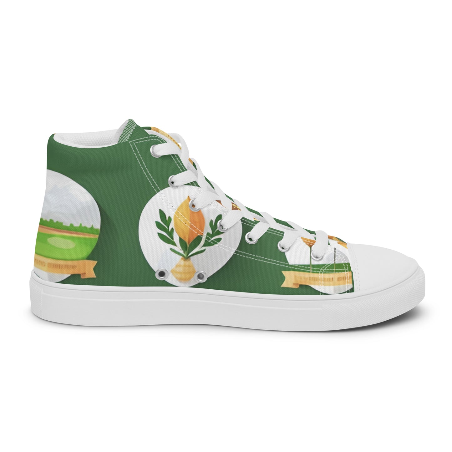 Women’s high top canvas shoes