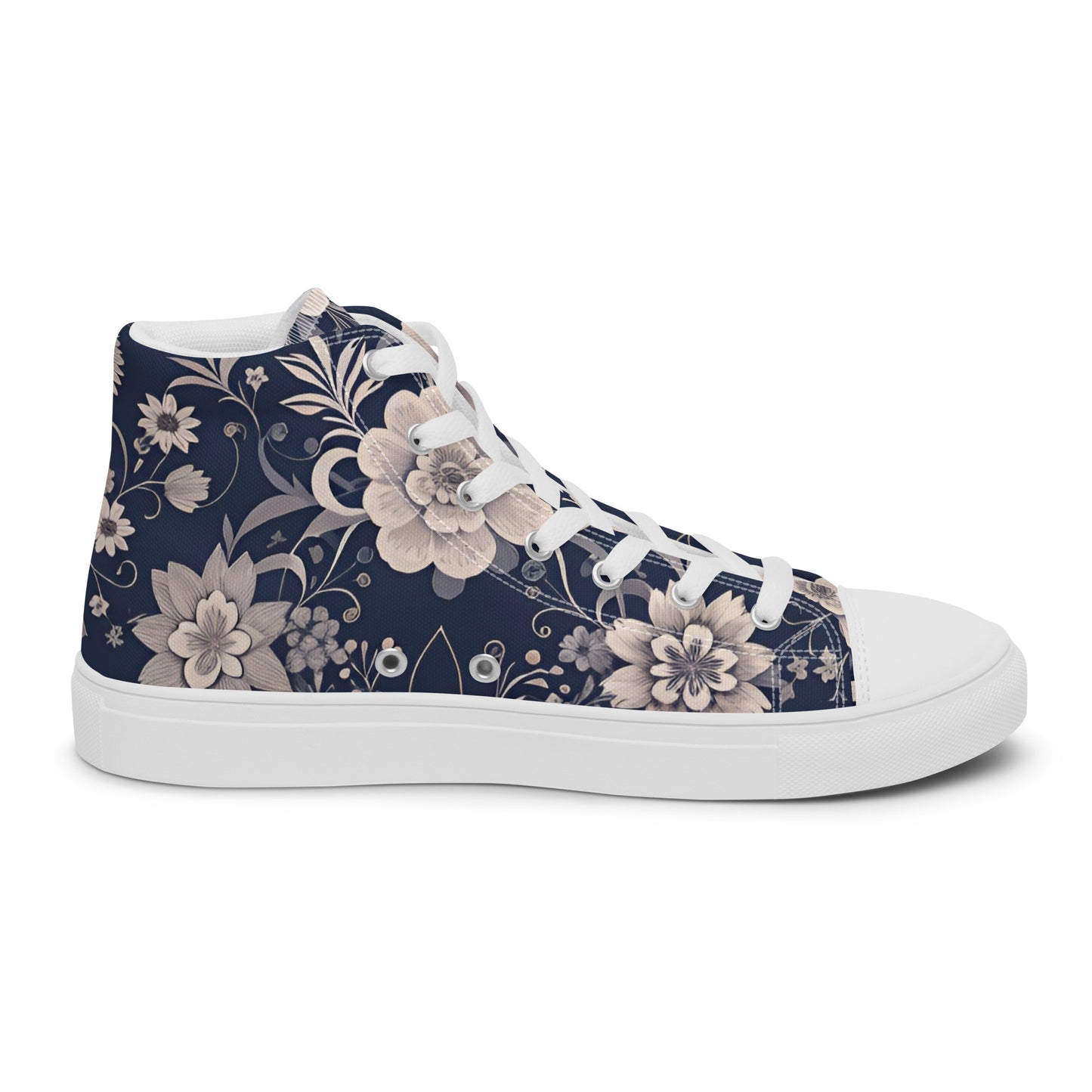 Women’s high top canvas shoes