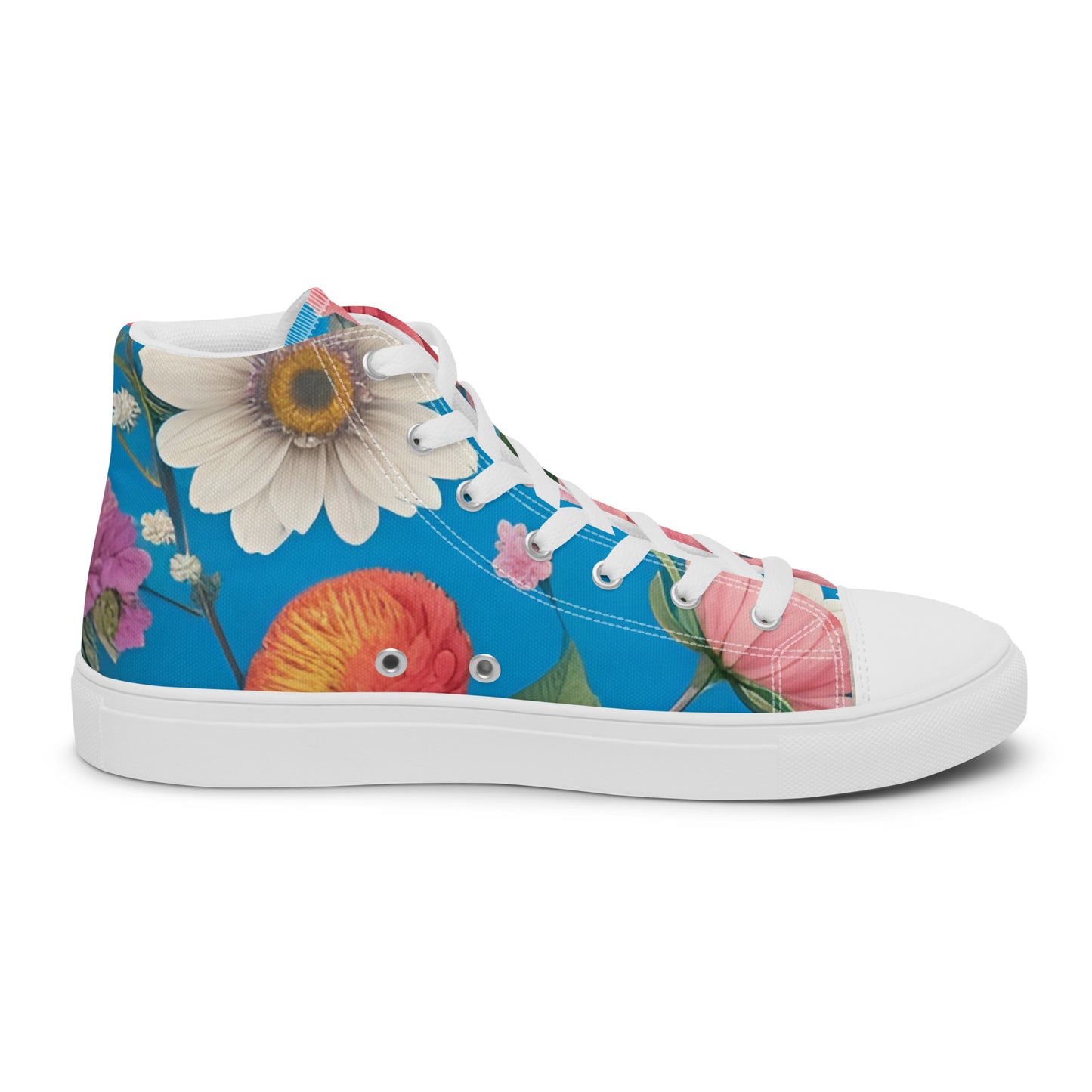 Women’s high top canvas shoes