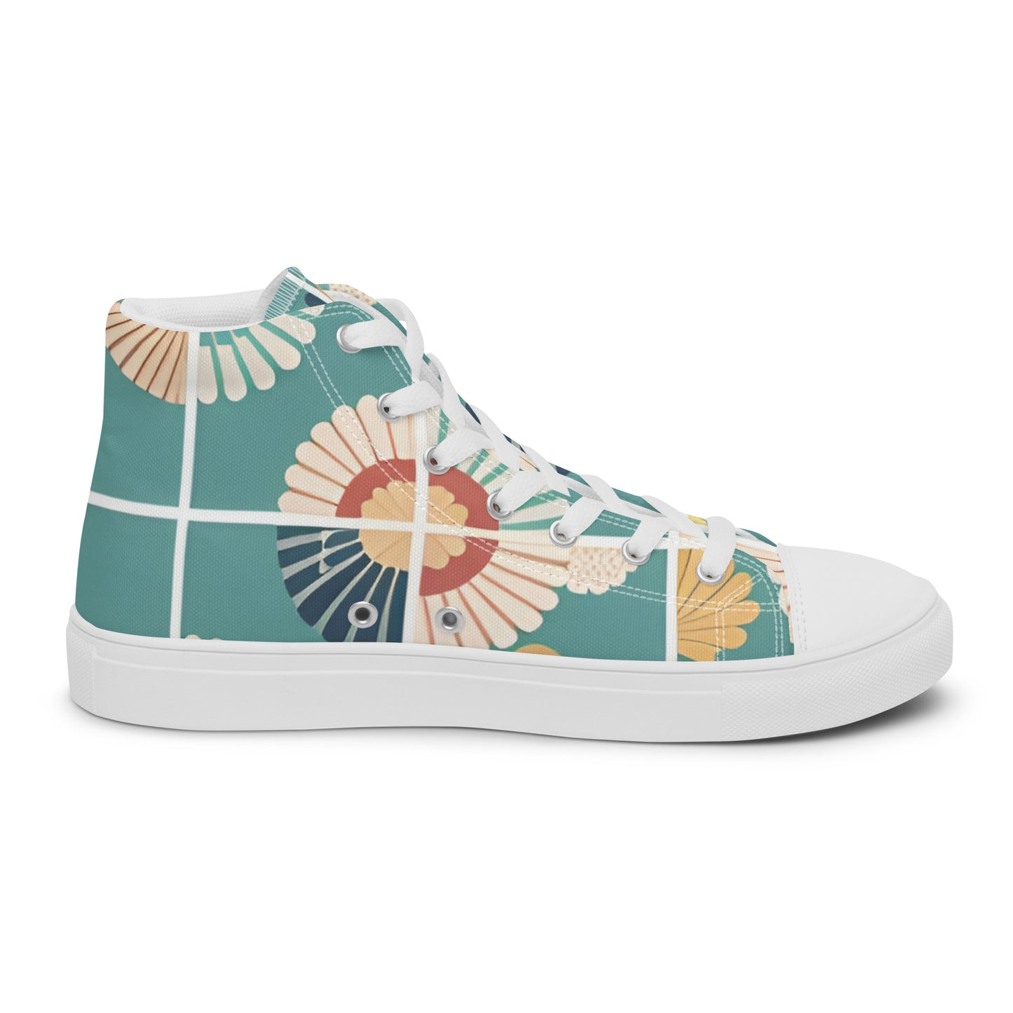 Women’s high top canvas shoes