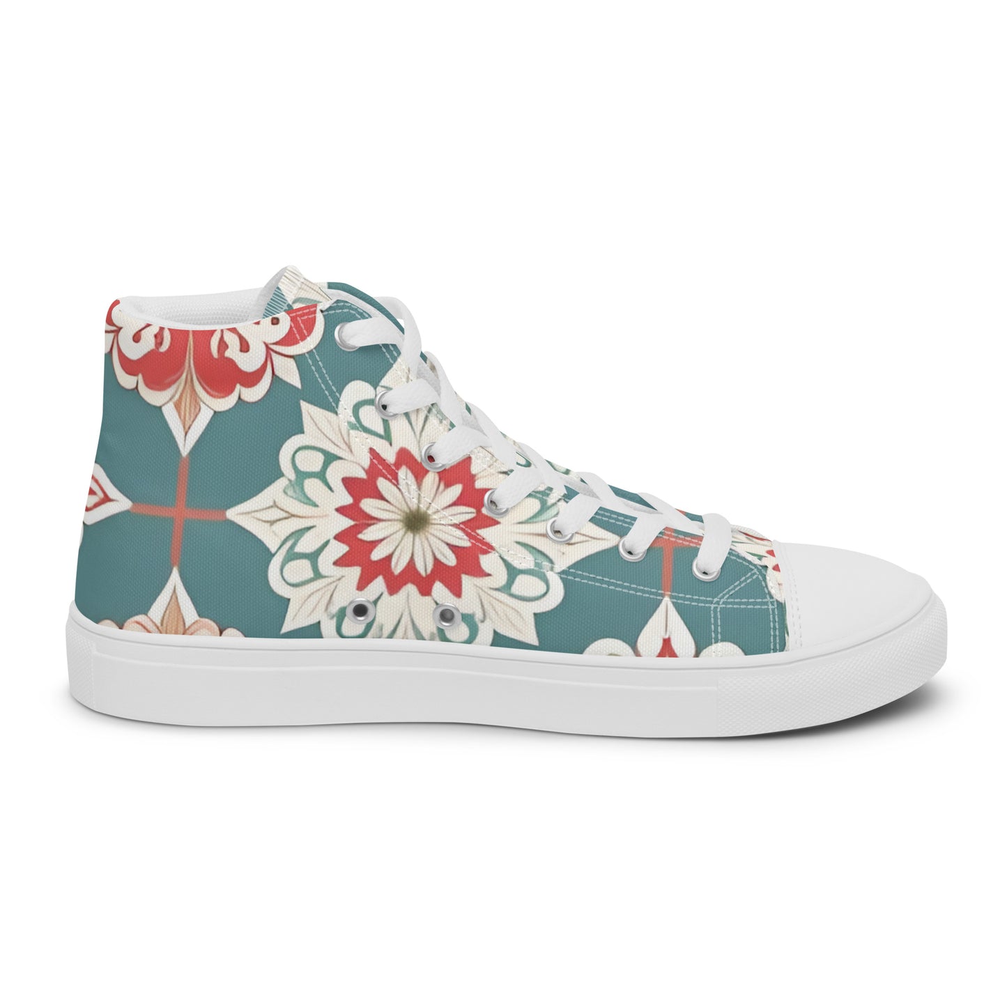 Women’s high top canvas shoes