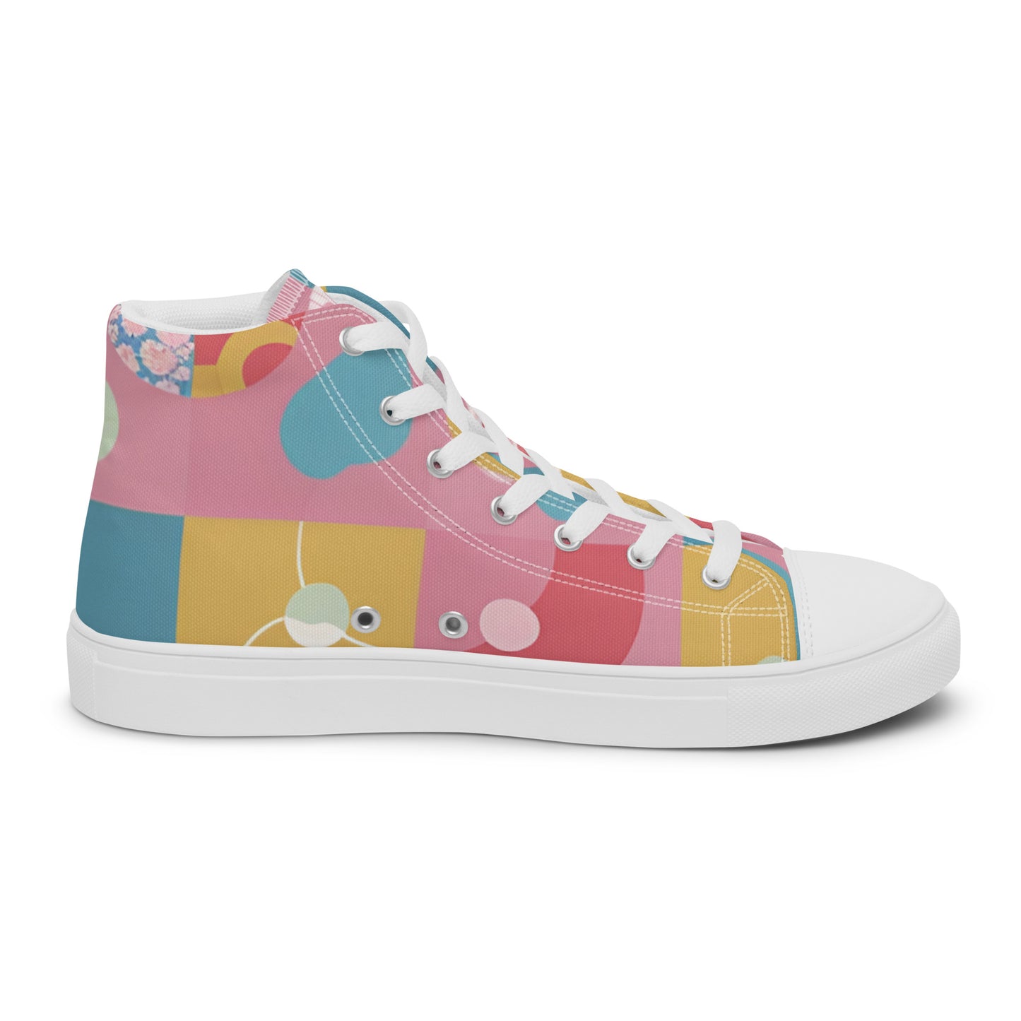 Women’s high top canvas shoes