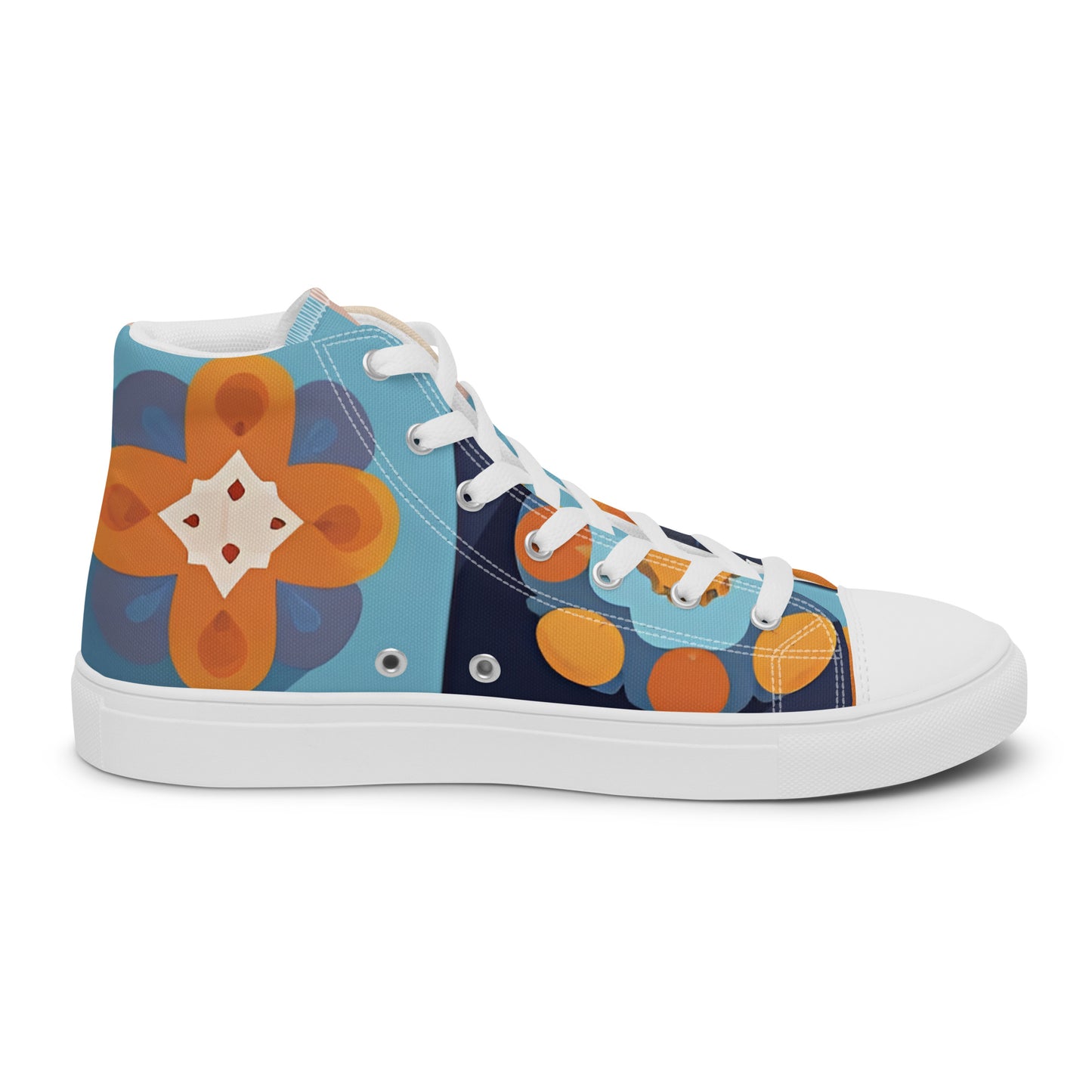 Women’s high top canvas shoes