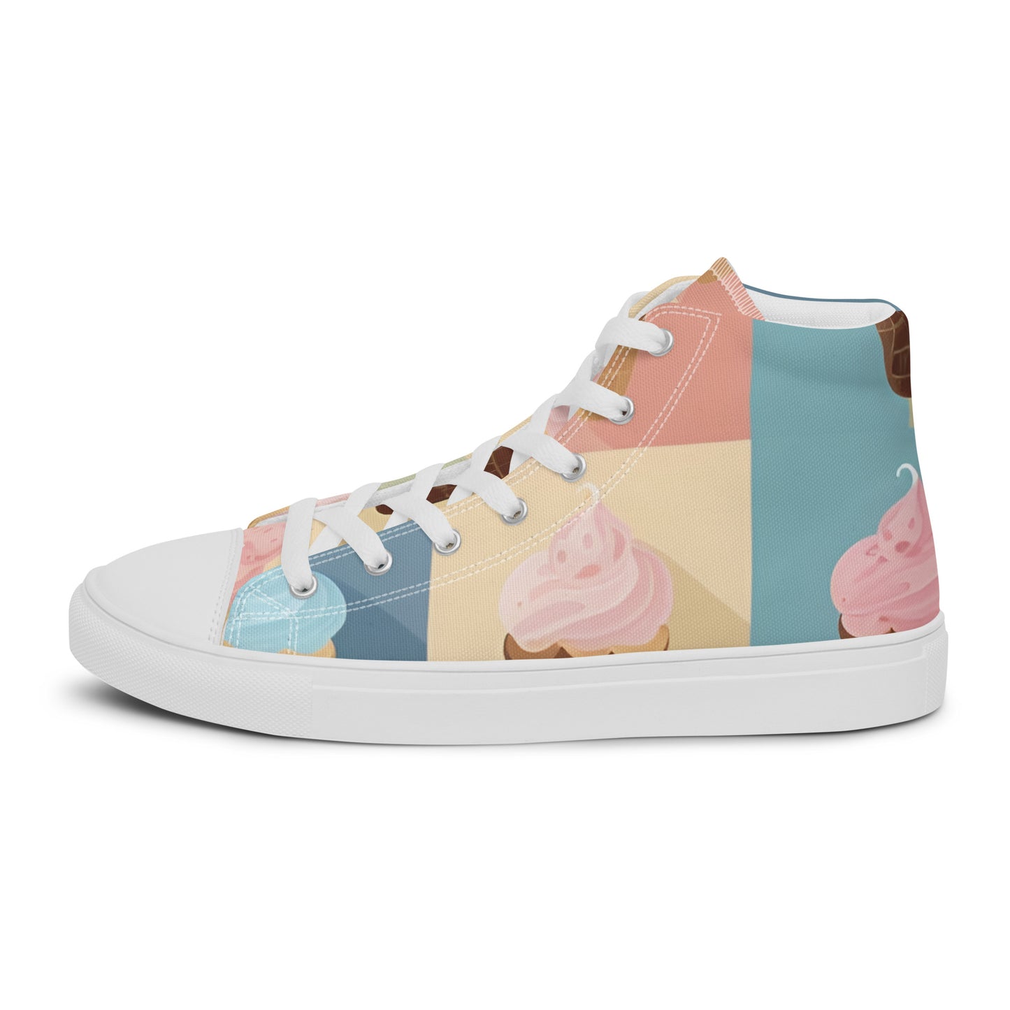 Women’s high top canvas shoes