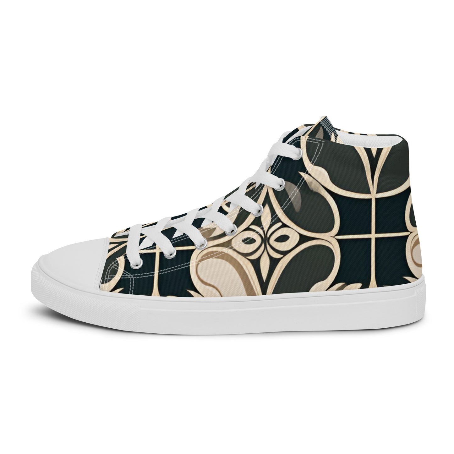 Women’s high top canvas shoes