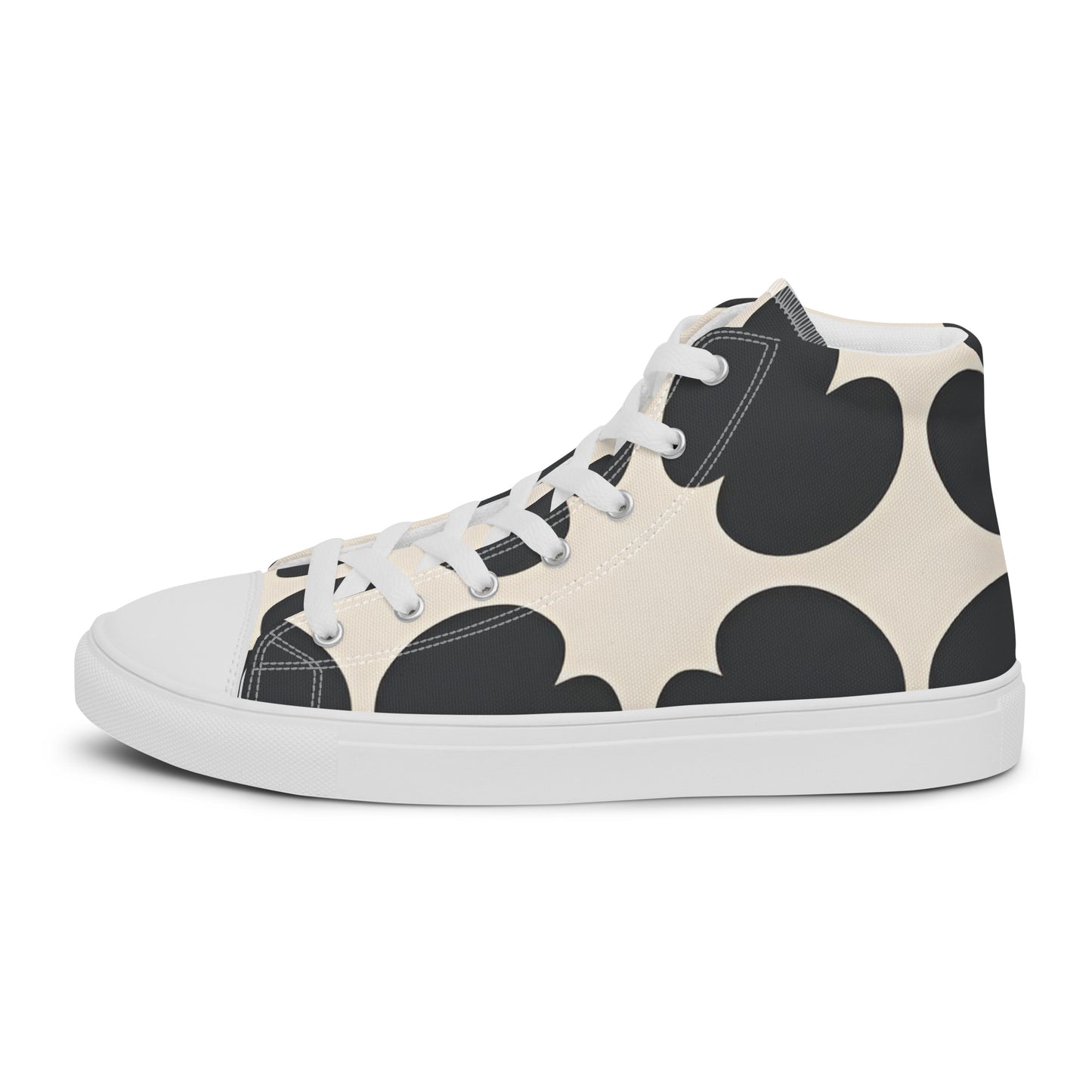 Women’s high top canvas shoes