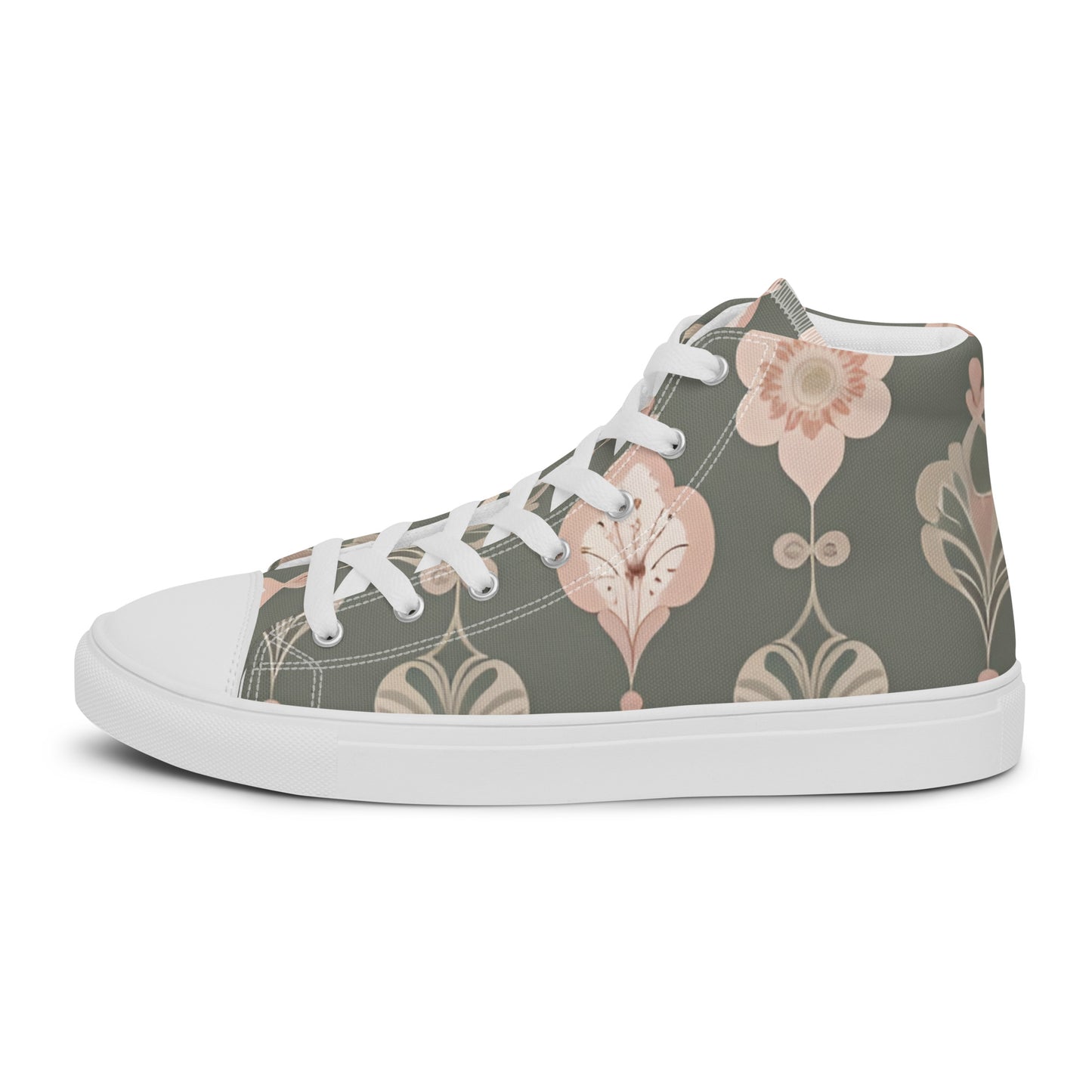 Women’s high top canvas shoes