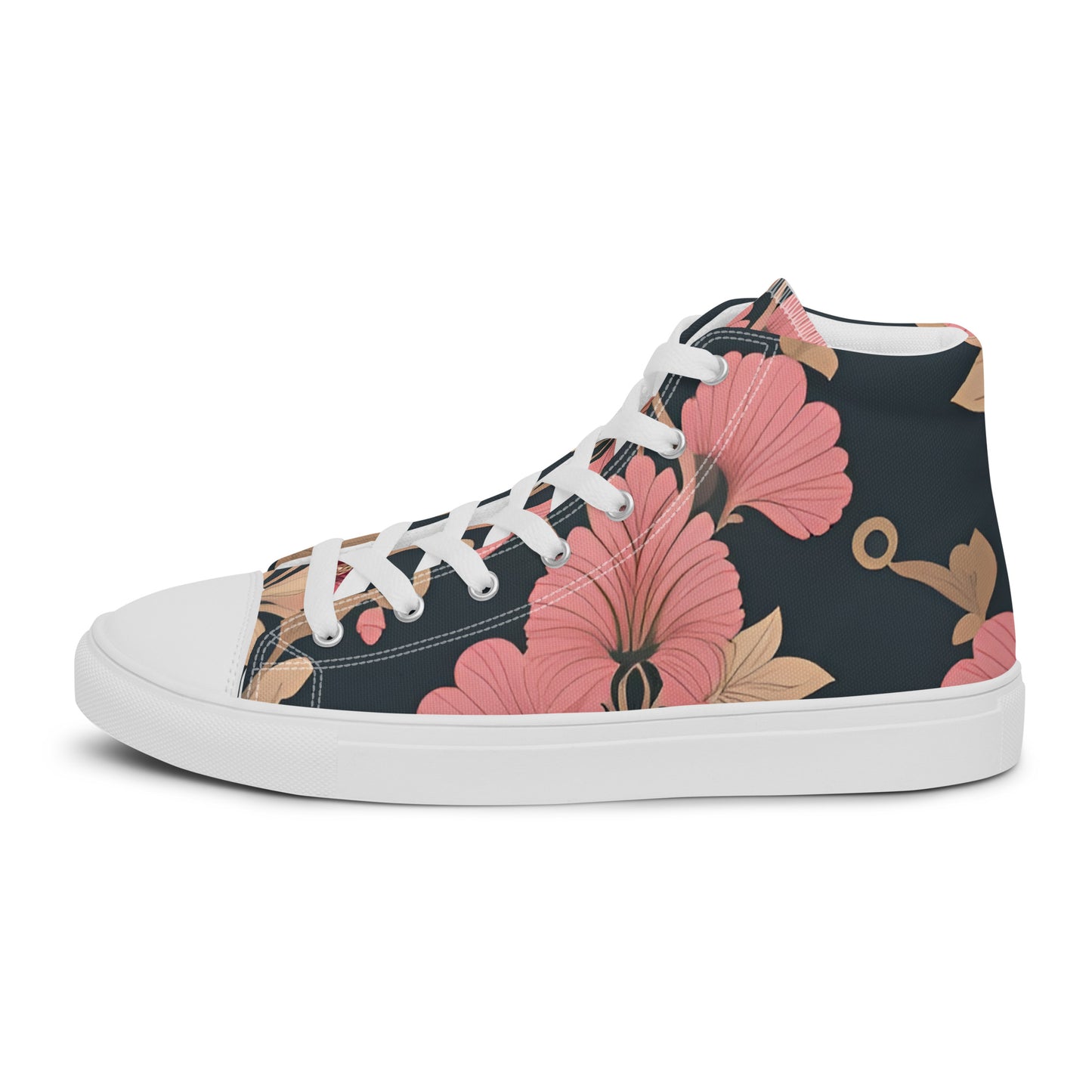 Women’s high top canvas shoes