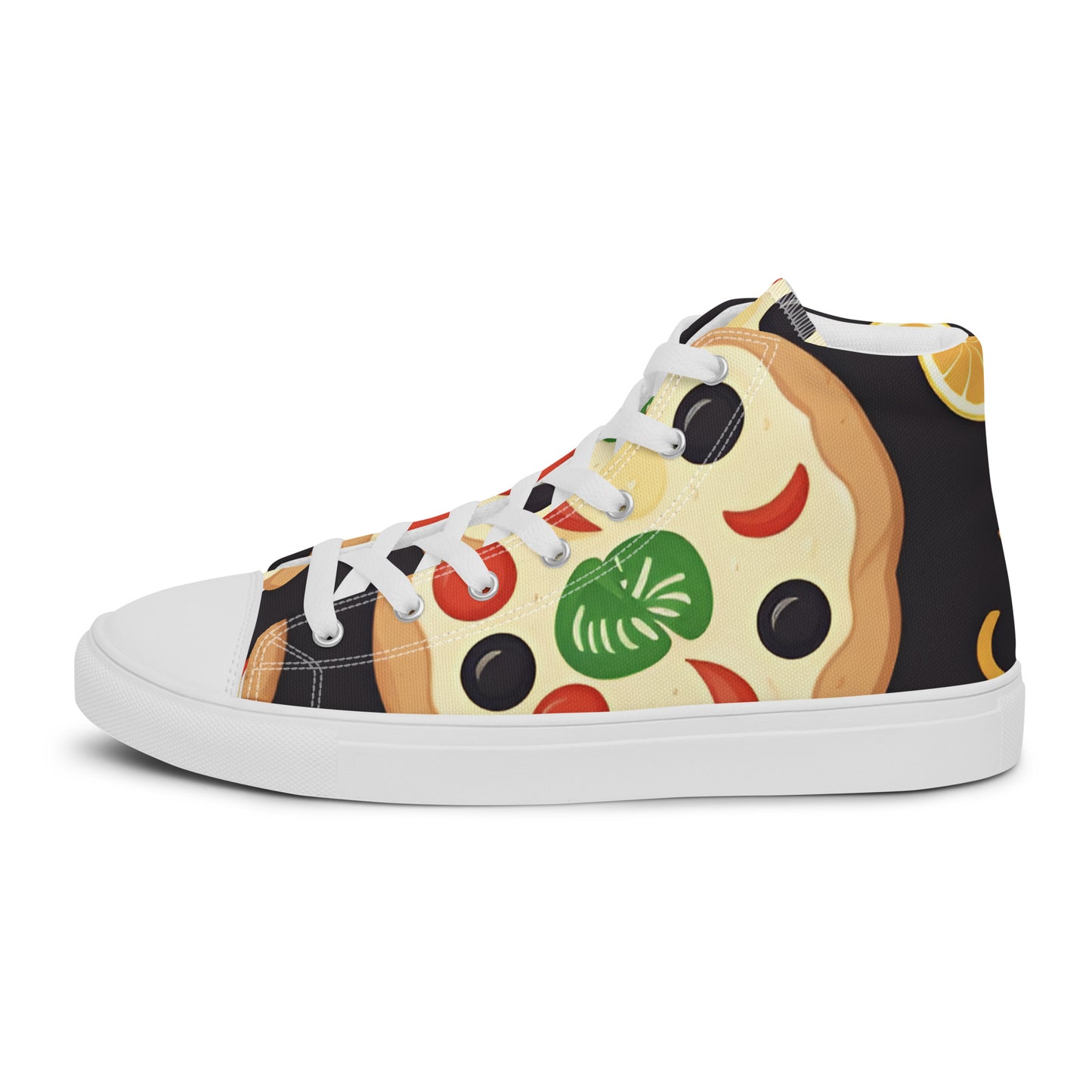 Women’s high top canvas shoes