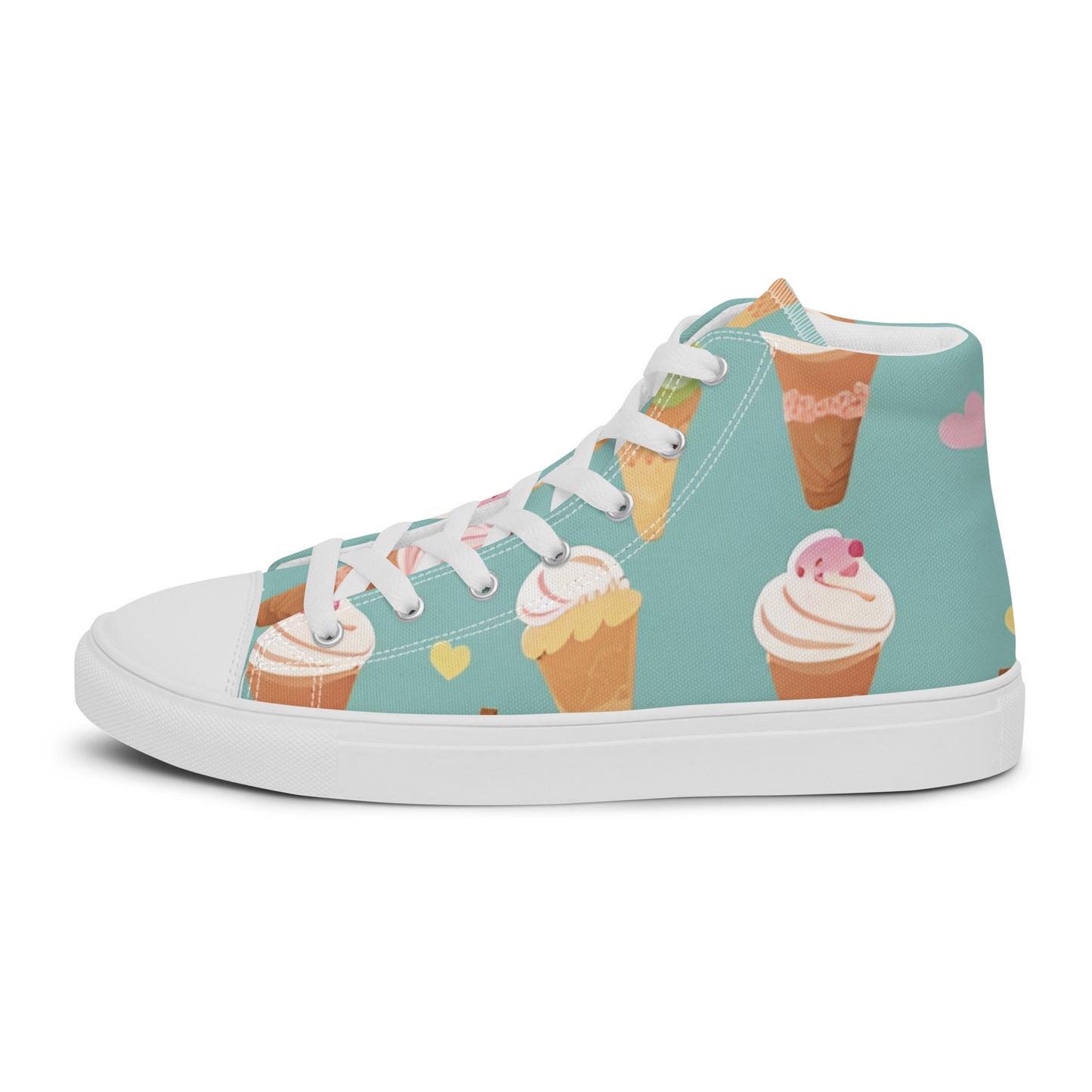 Women’s high top canvas shoes