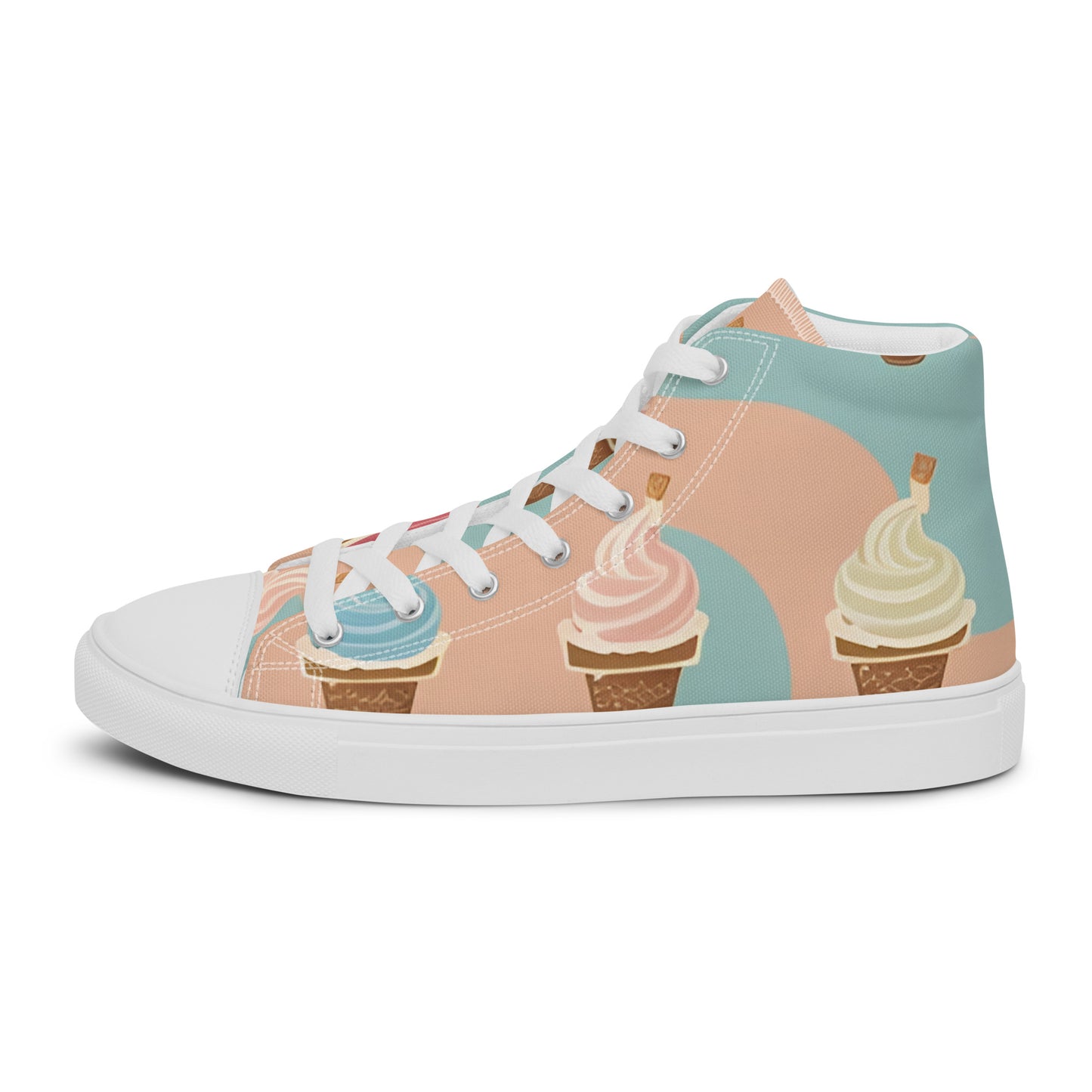 Women’s high top canvas shoes