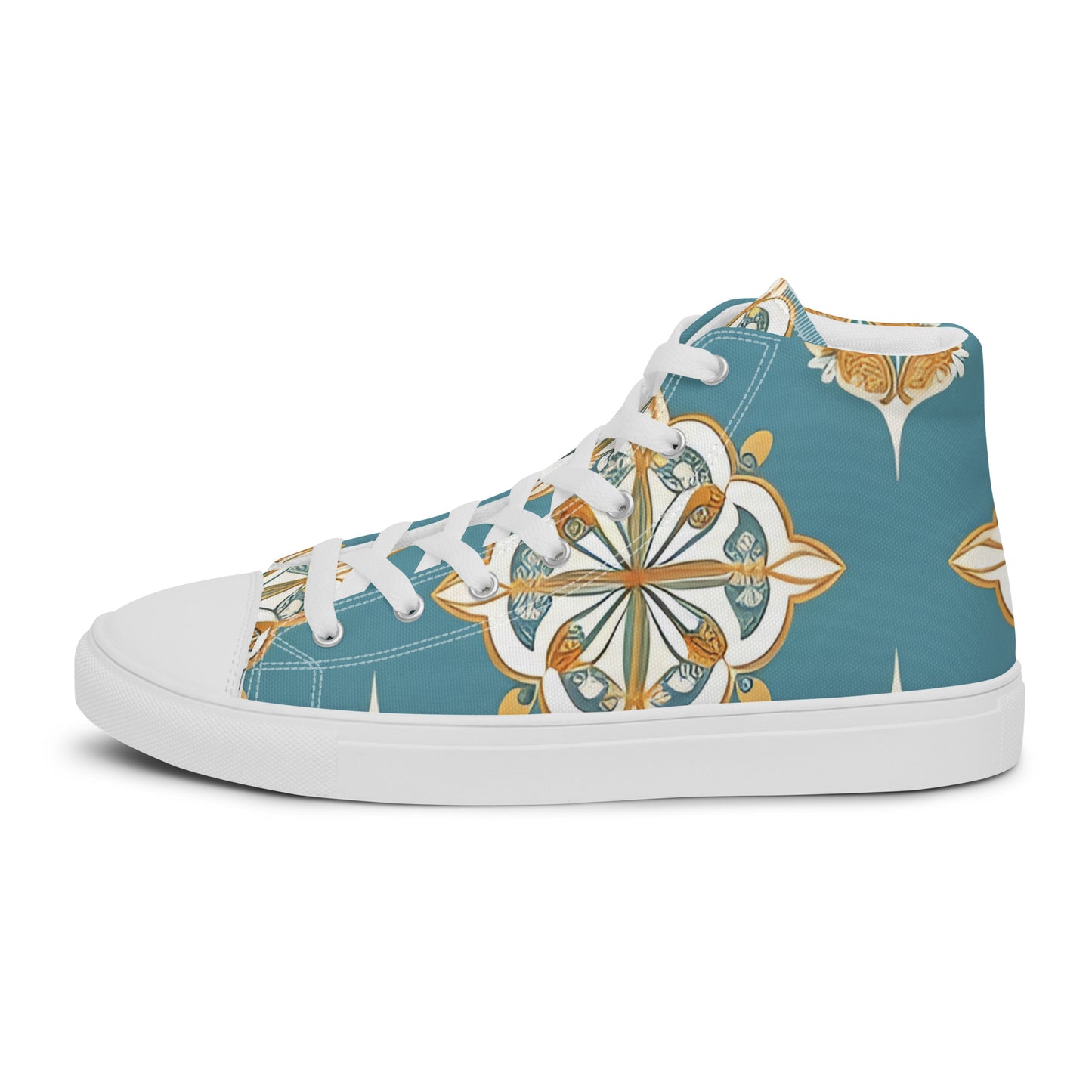 Women’s high top canvas shoes