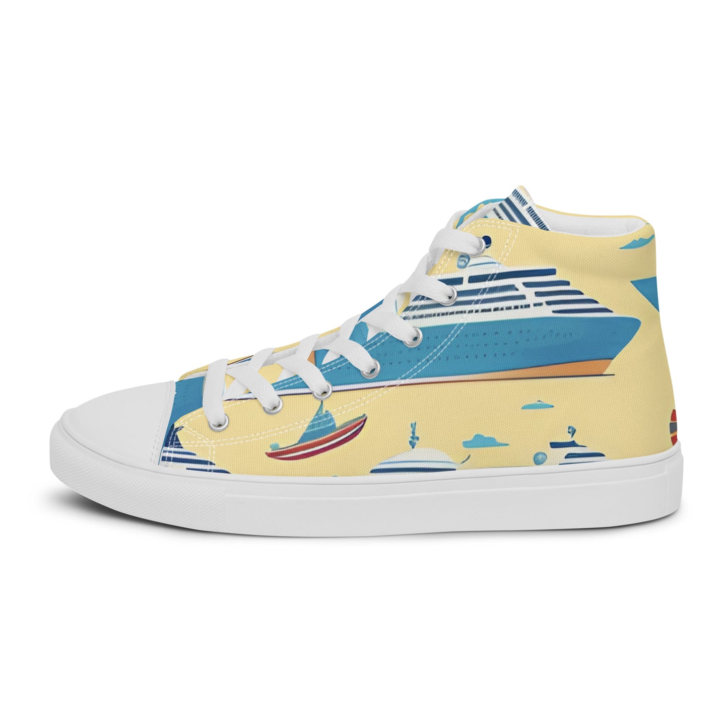 Women’s high top canvas shoes