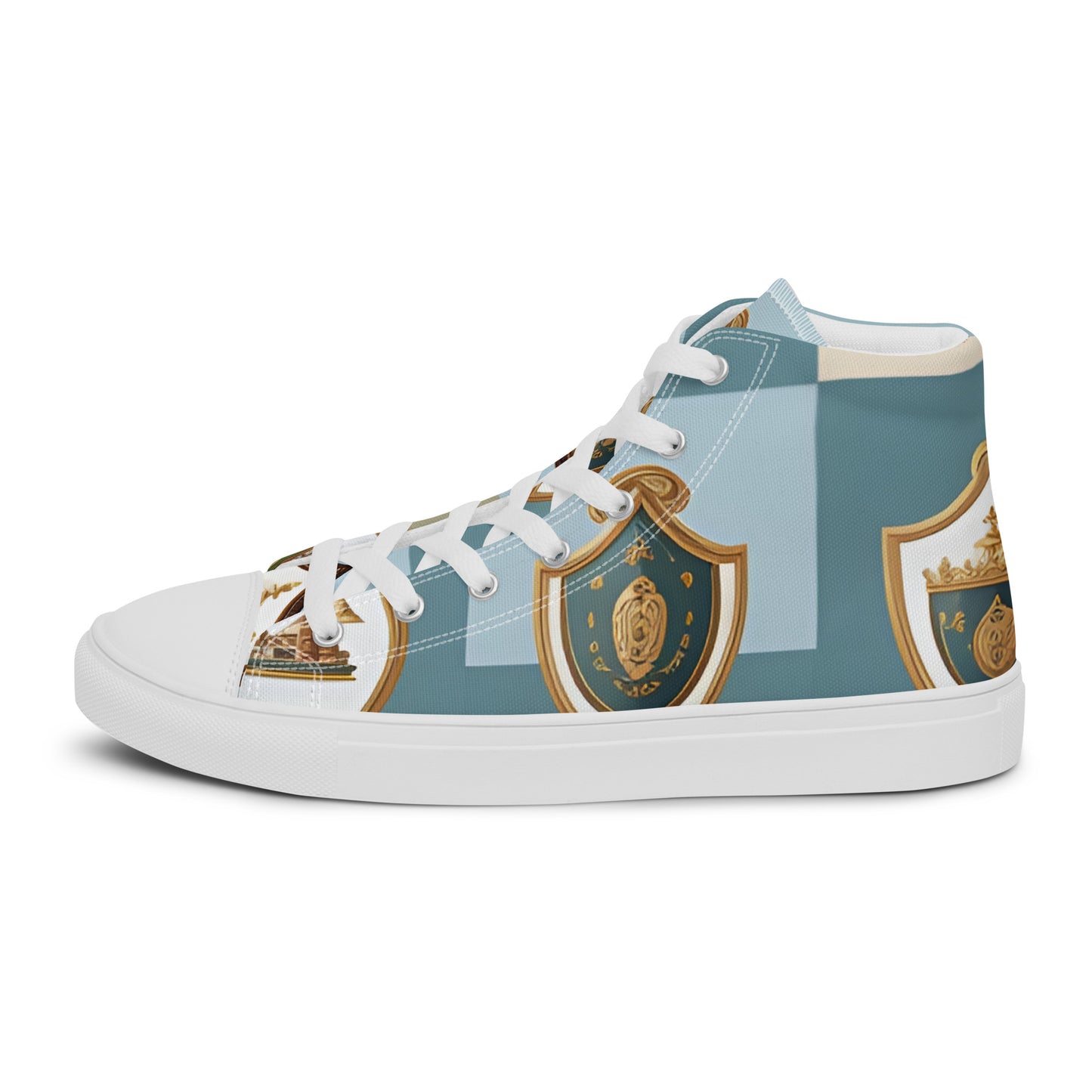 Women’s high top canvas shoes